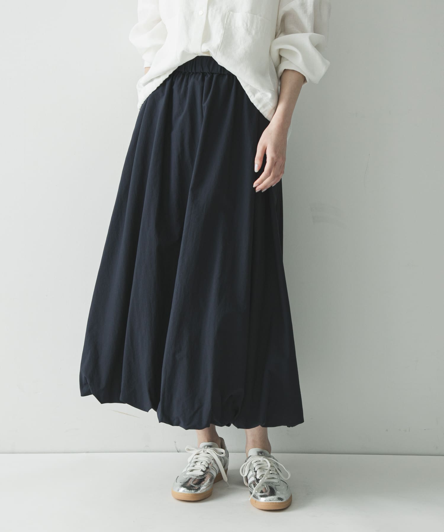 バルーンギャザースカート