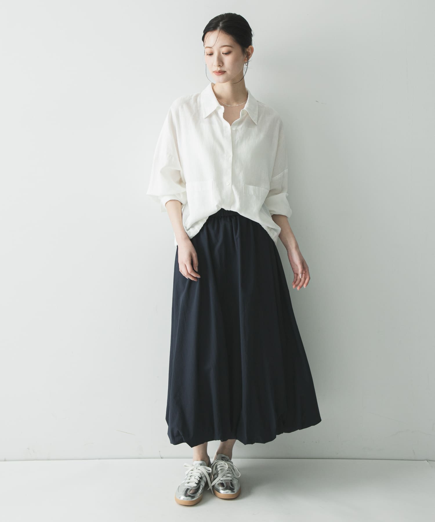 身長：166cm サイズ：Free