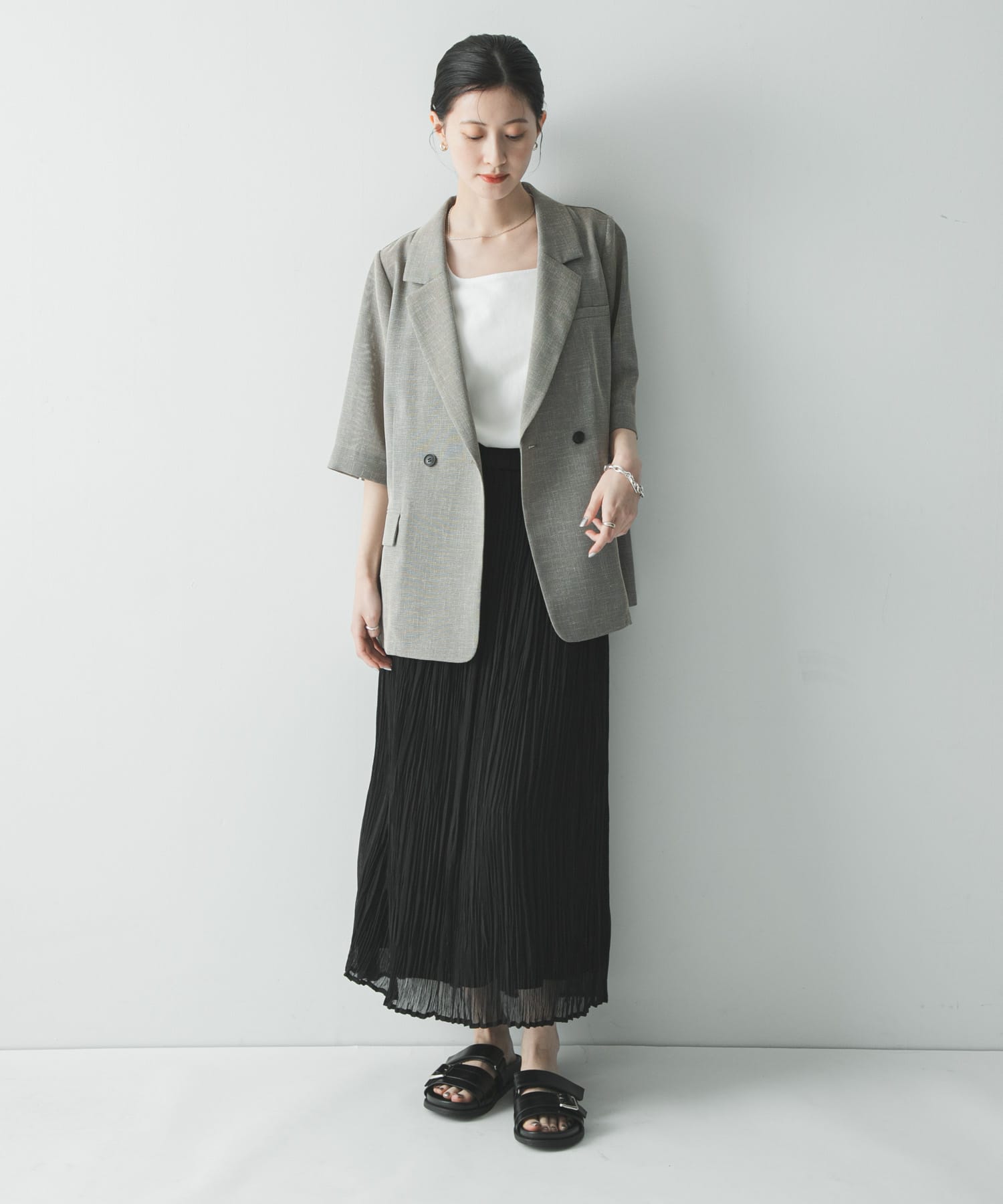 身長：166cm サイズ：Free