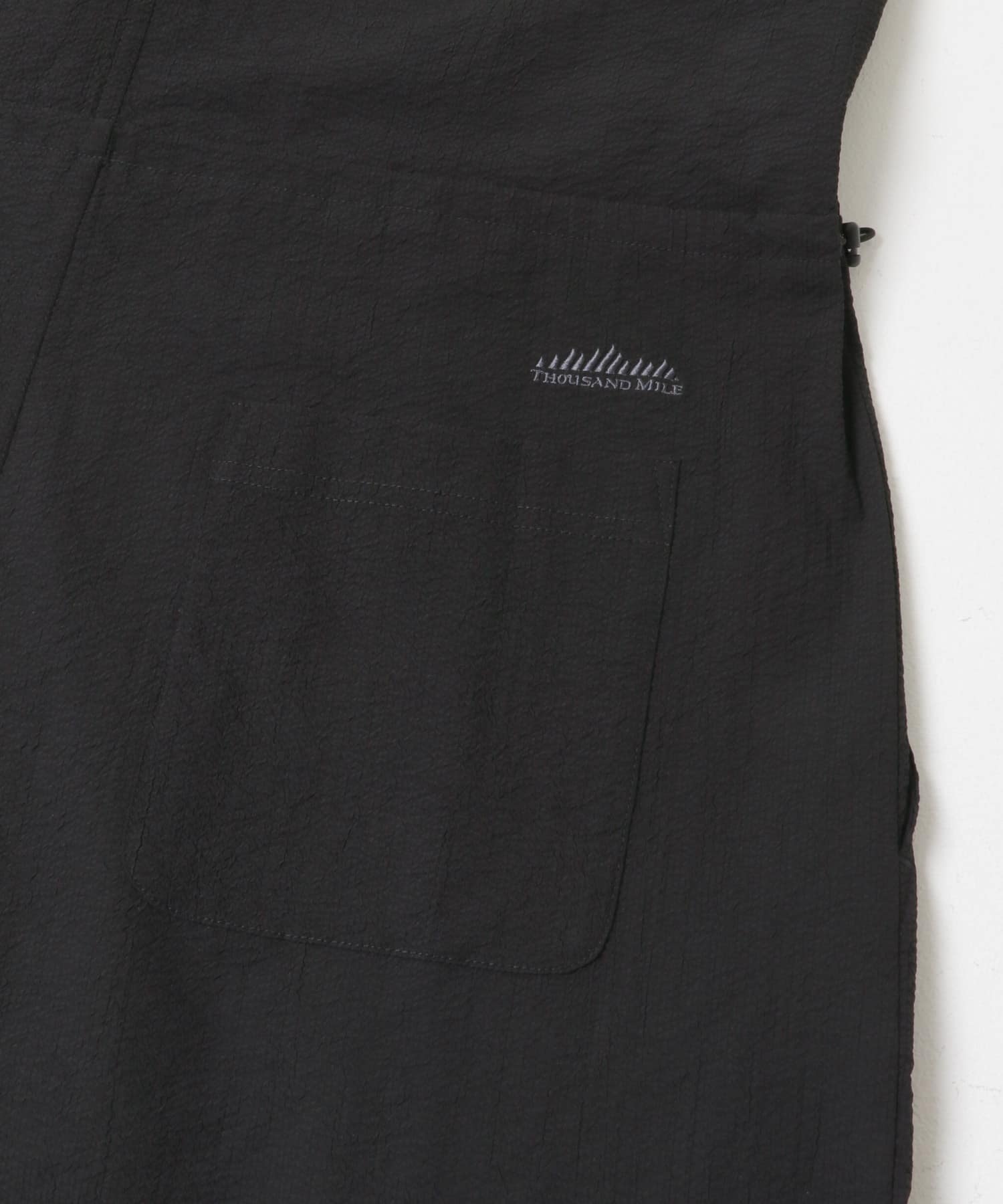 『別注』THOUSAND MILE×URBAN RESEARCH　SLEEVELESS ALL IN ONE BLACK M
