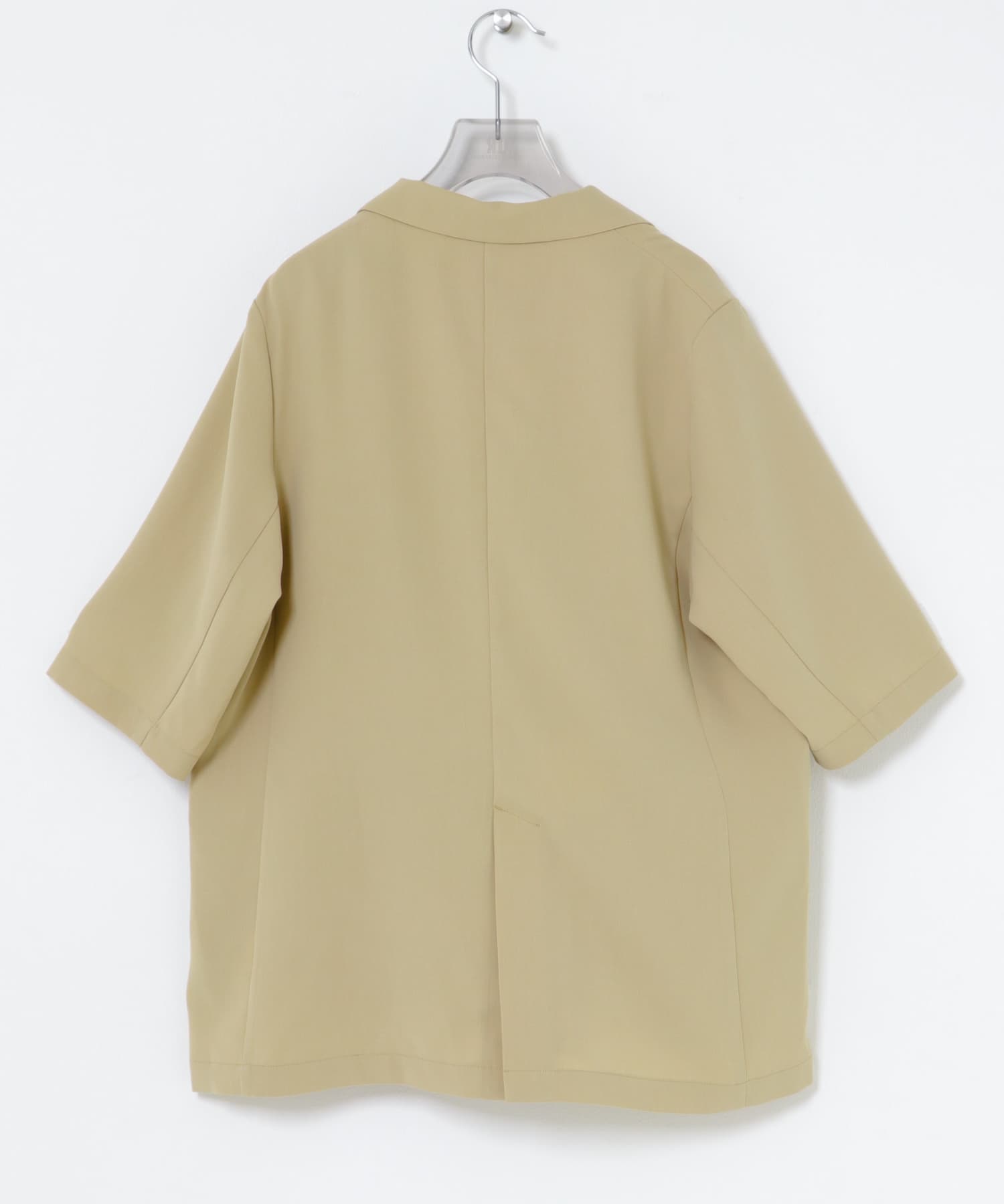 『UR TECH DRYLUXE』ハーフスリーブジャケット BEIGE Free
