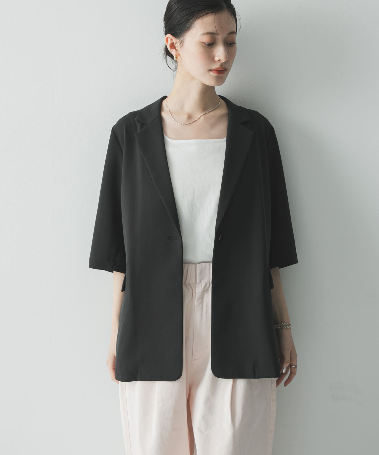 『UR TECH DRYLUXE』ハーフスリーブジャケット