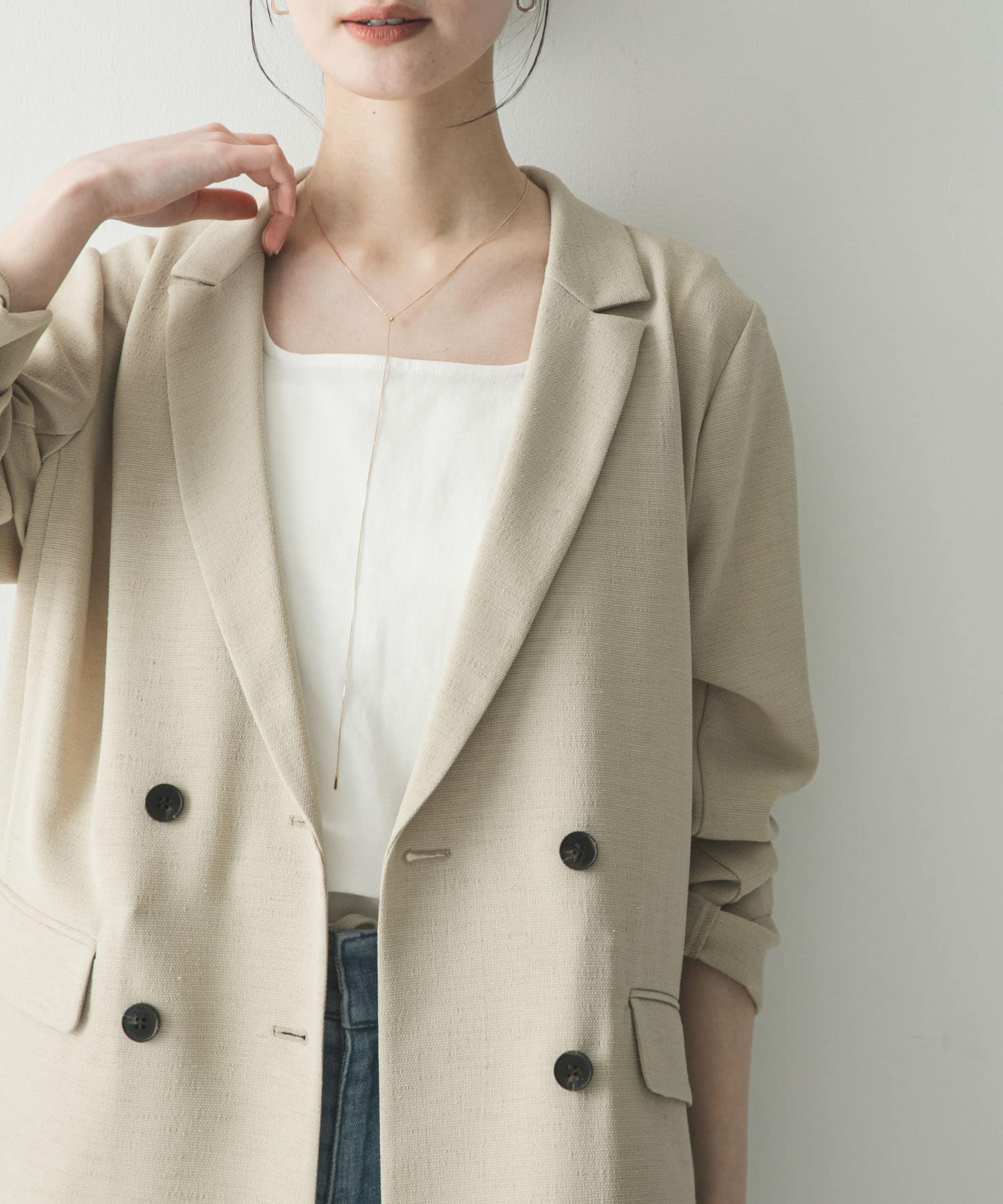 身長：166cm サイズ：Free