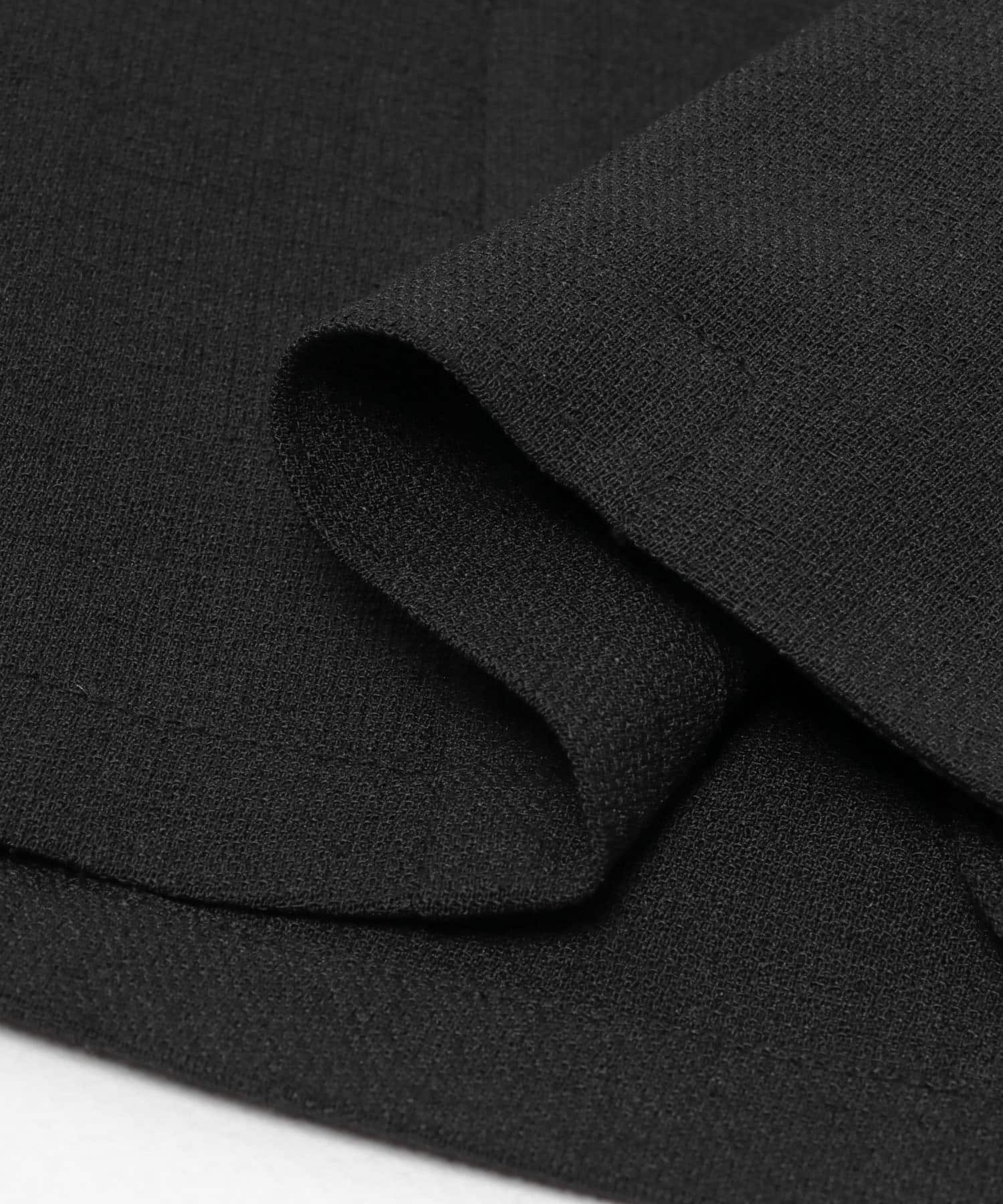 ダブルブレストメッシュジャケット BLACK Free