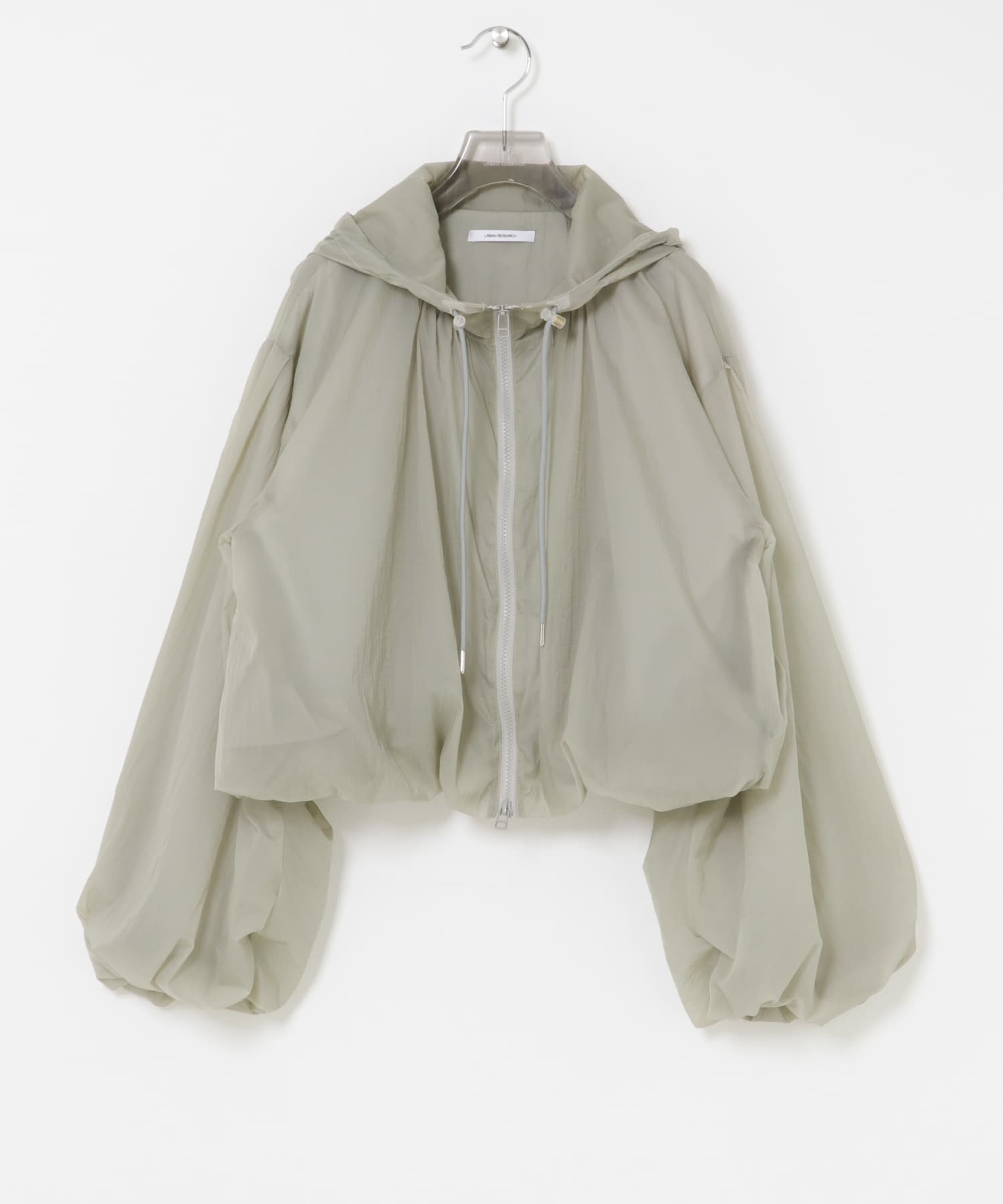 シアーバルーンブルゾン MINTGRAY Free