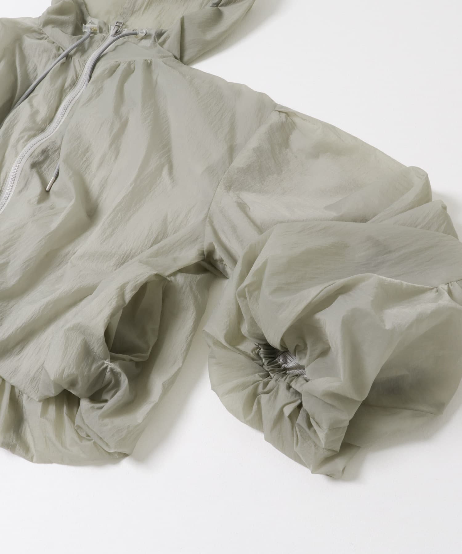 シアーバルーンブルゾン MINTGRAY Free