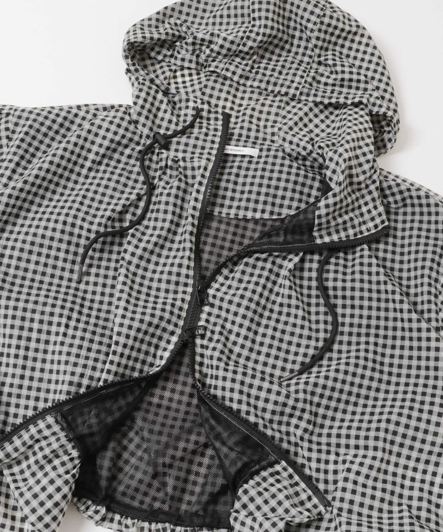 シアーバルーンブルゾン CHECK Free