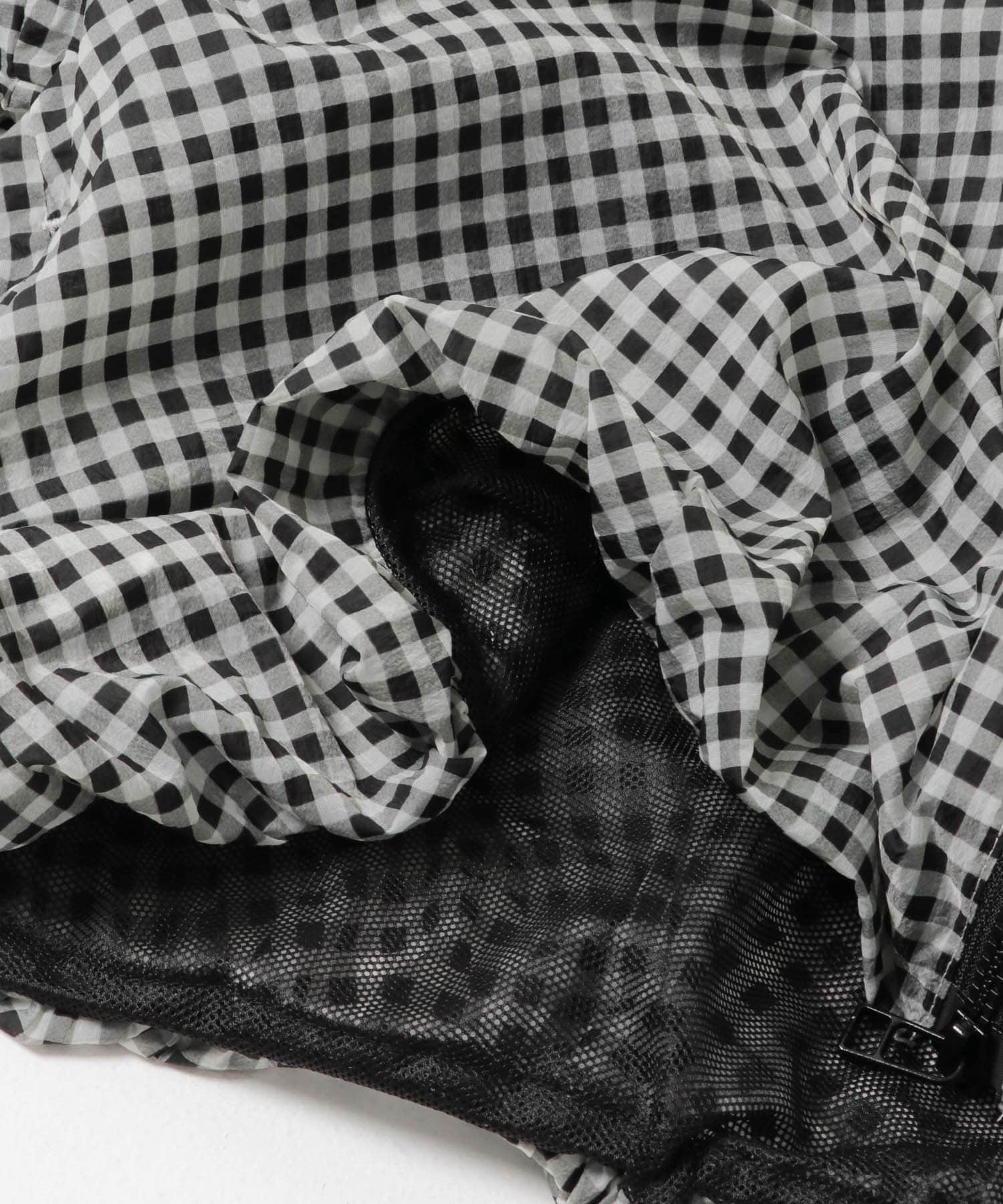 シアーバルーンブルゾン CHECK Free