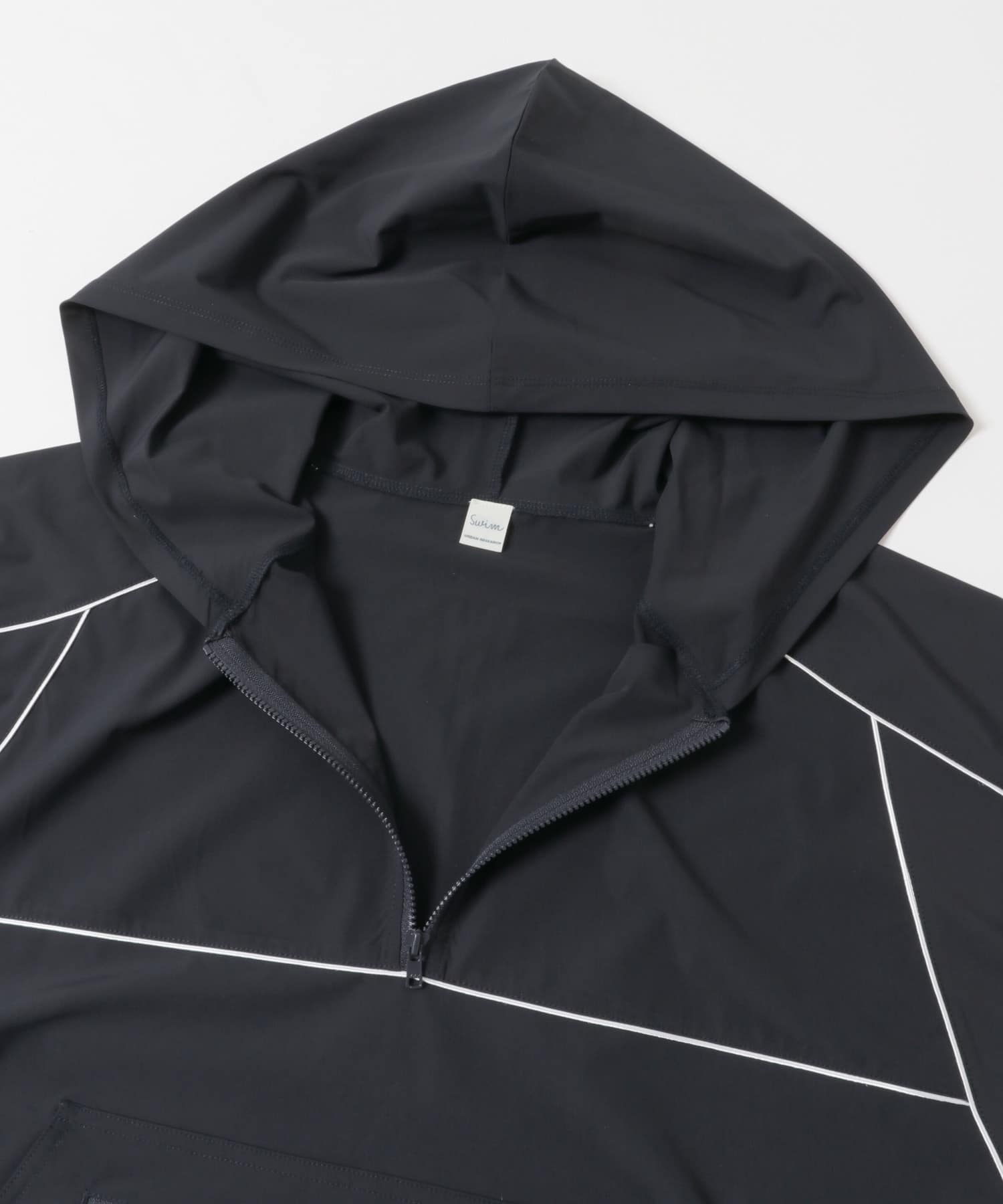 『UVカット/撥水』Swim URBAN RESEARCH　スイム パッカブルアノラック ネイビー Free