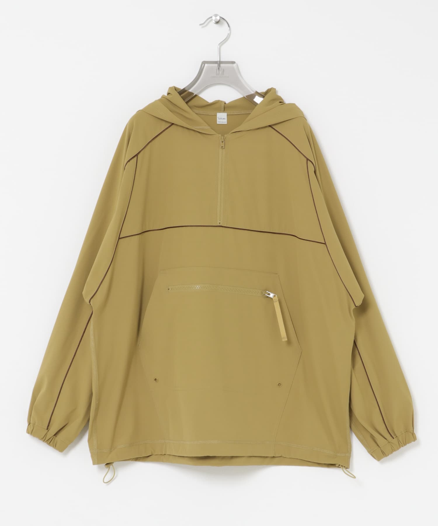 『UVカット/撥水』Swim URBAN RESEARCH　スイム パッカブルアノラック キャメル Free