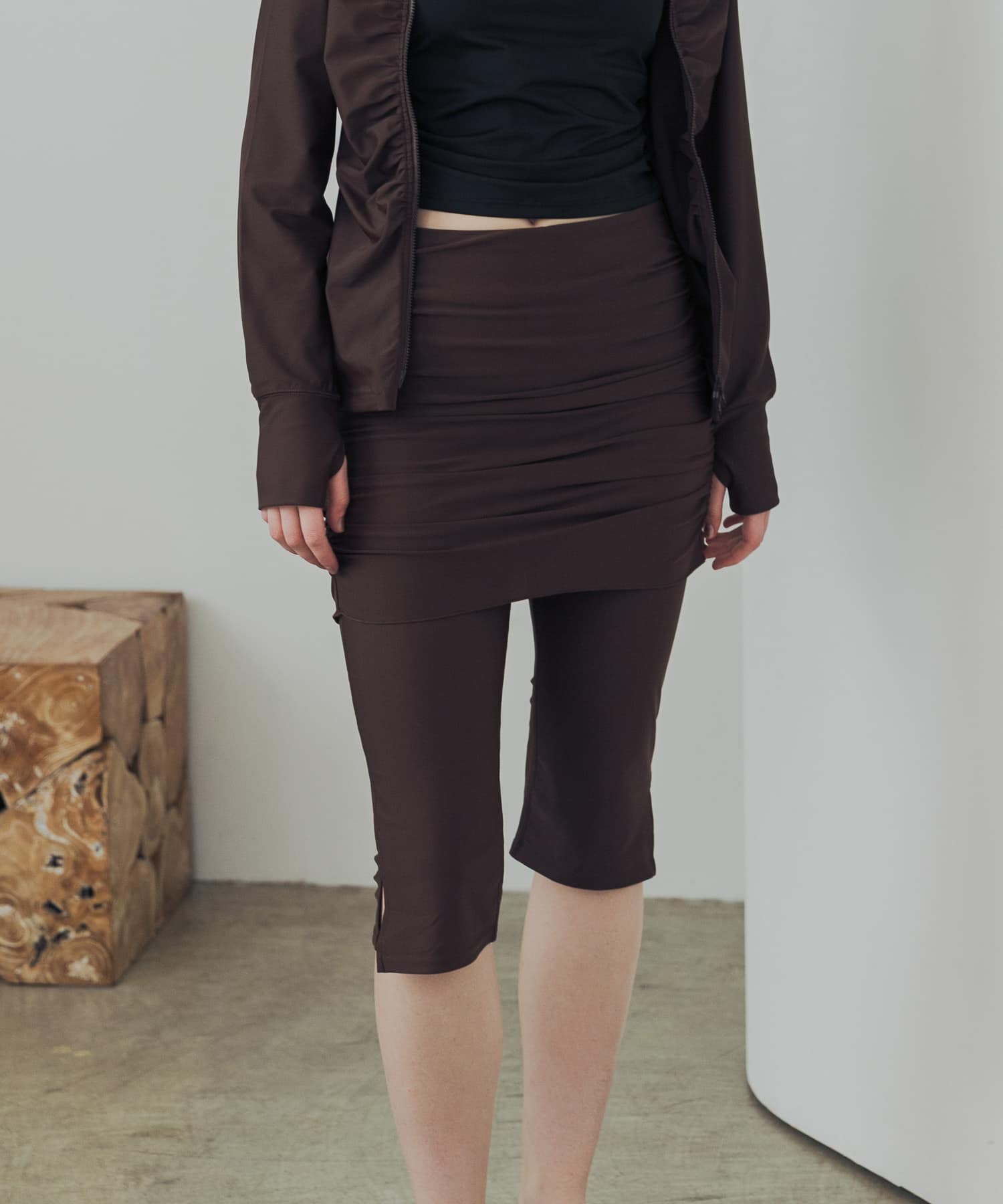 『UVカット/撥水』『一部WEB限定カラー』Swim URBAN RESEARCH　スイム スカートドッキングレギンス