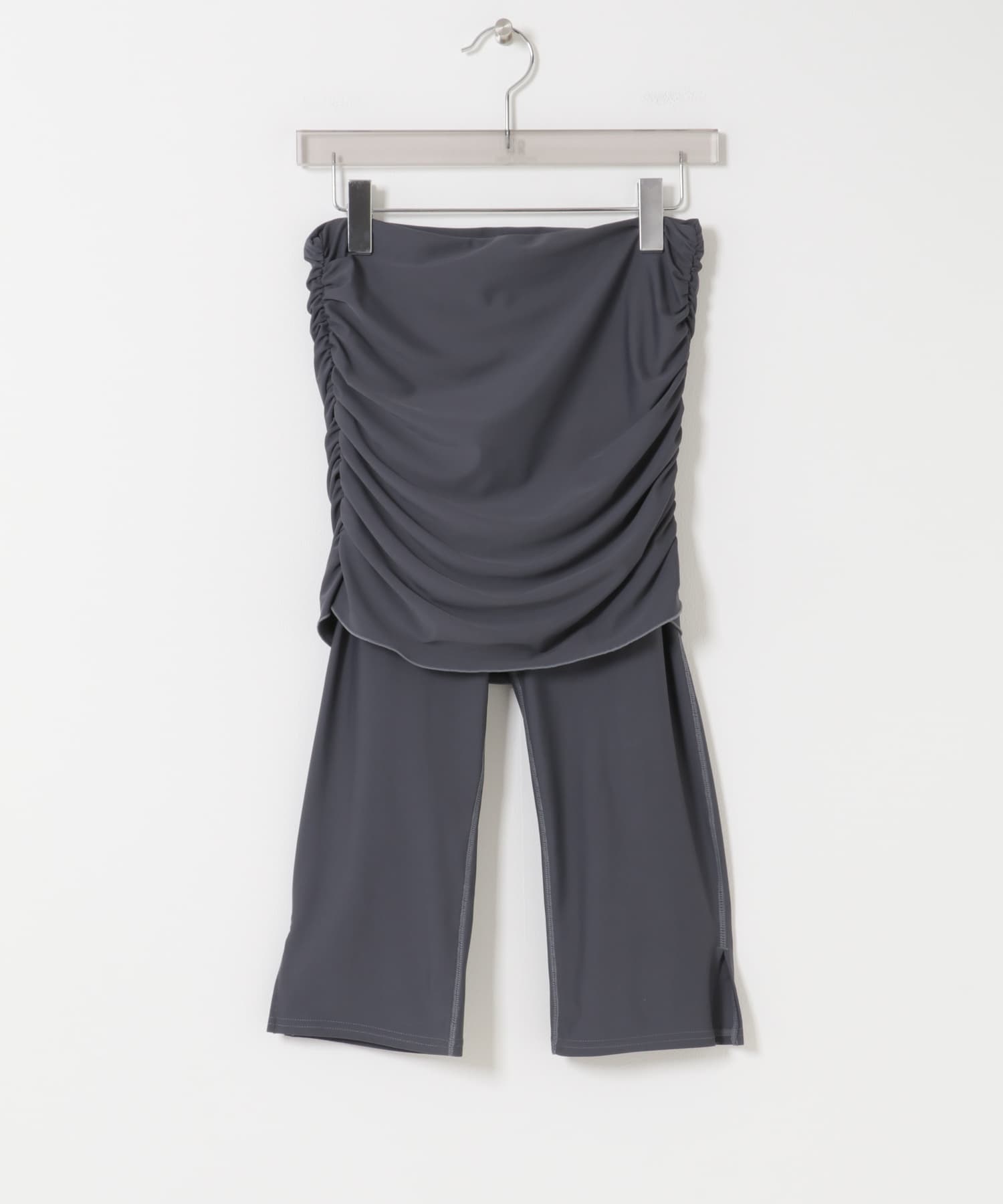 『UVカット』『一部WEB限定カラー』Swim URBAN RESEARCH　スイム スカートドッキングレギンス GRAYNAVY S/M