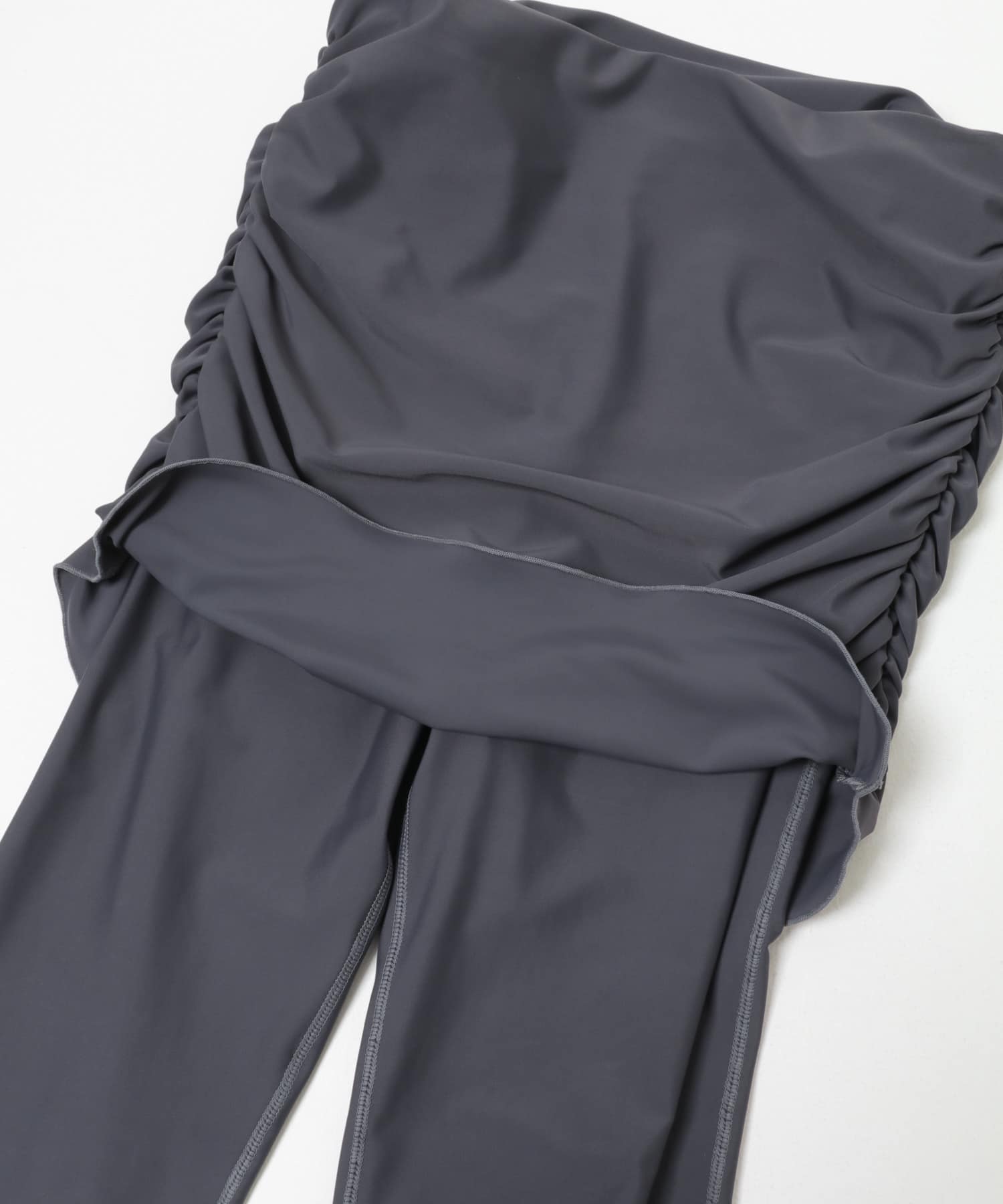 『UVカット』『一部WEB限定カラー』Swim URBAN RESEARCH　スイム スカートドッキングレギンス GRAYNAVY S/M