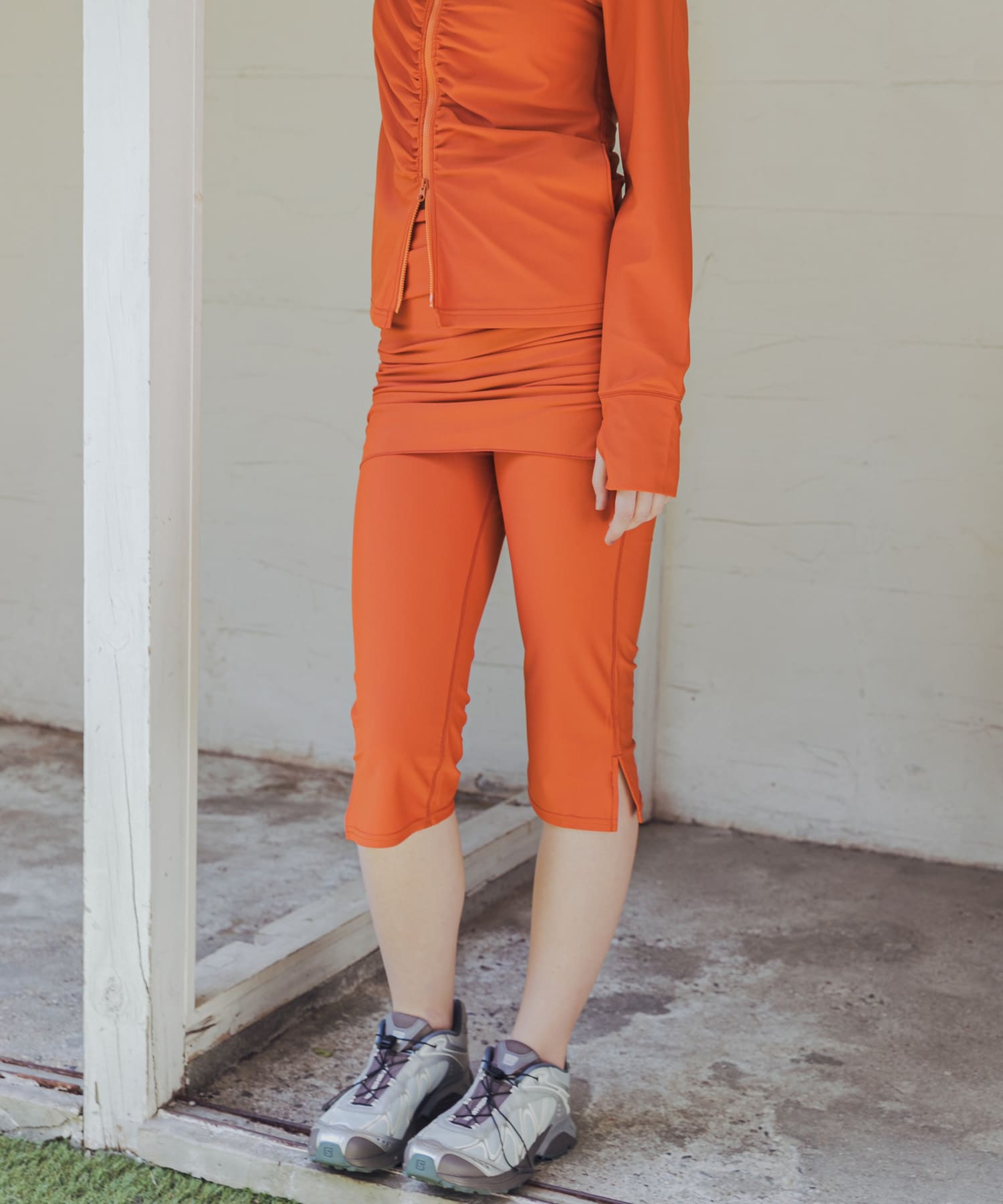 『UVカット』『一部WEB限定カラー』Swim URBAN RESEARCH　スイム スカートドッキングレギンス