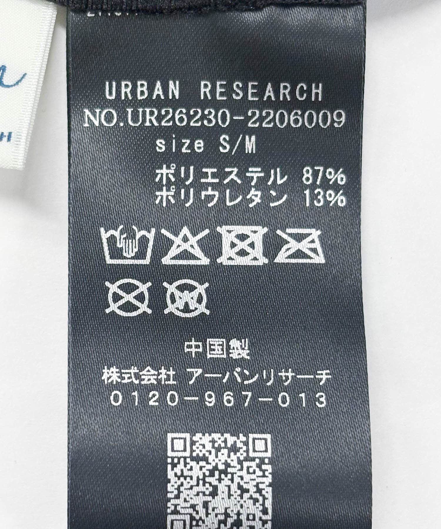 『UVカット』Swim URBAN RESEARCH　スイム スパッツ BLACK S/M