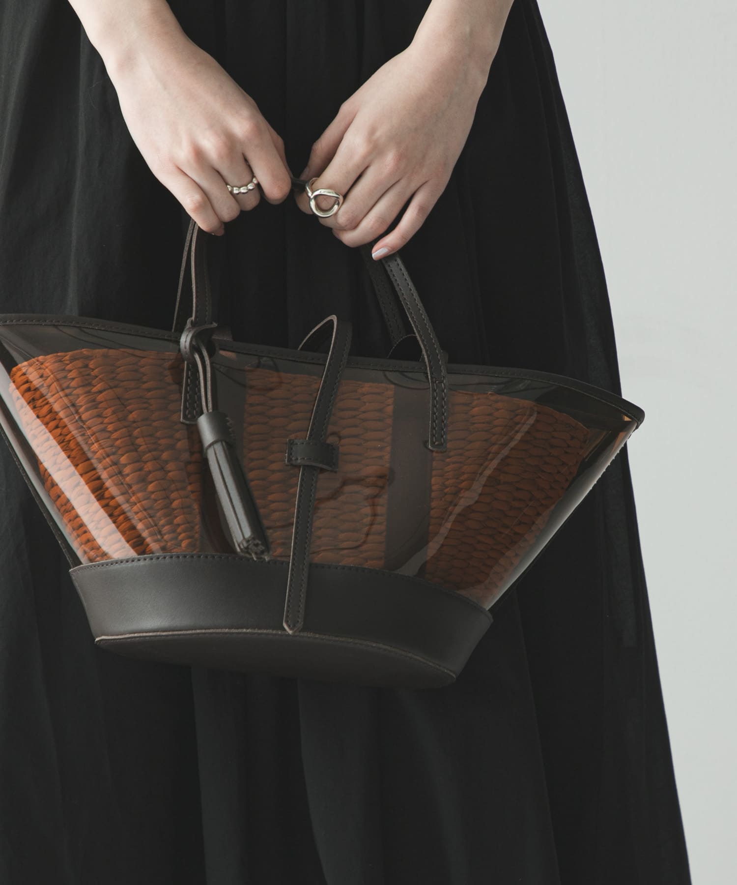 マルチウェイクリアトートバッグ