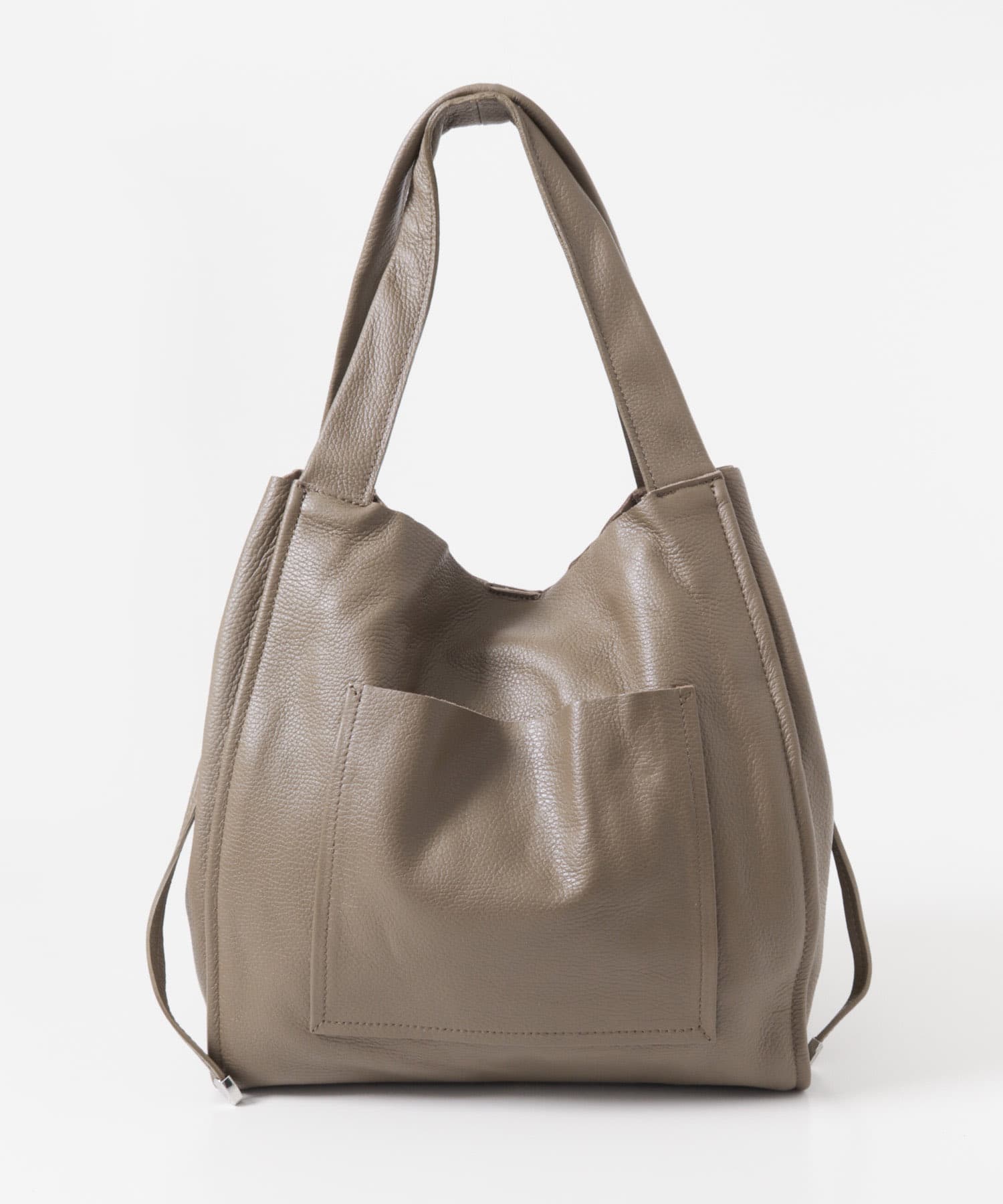 ソフトレザービッグトートバッグ