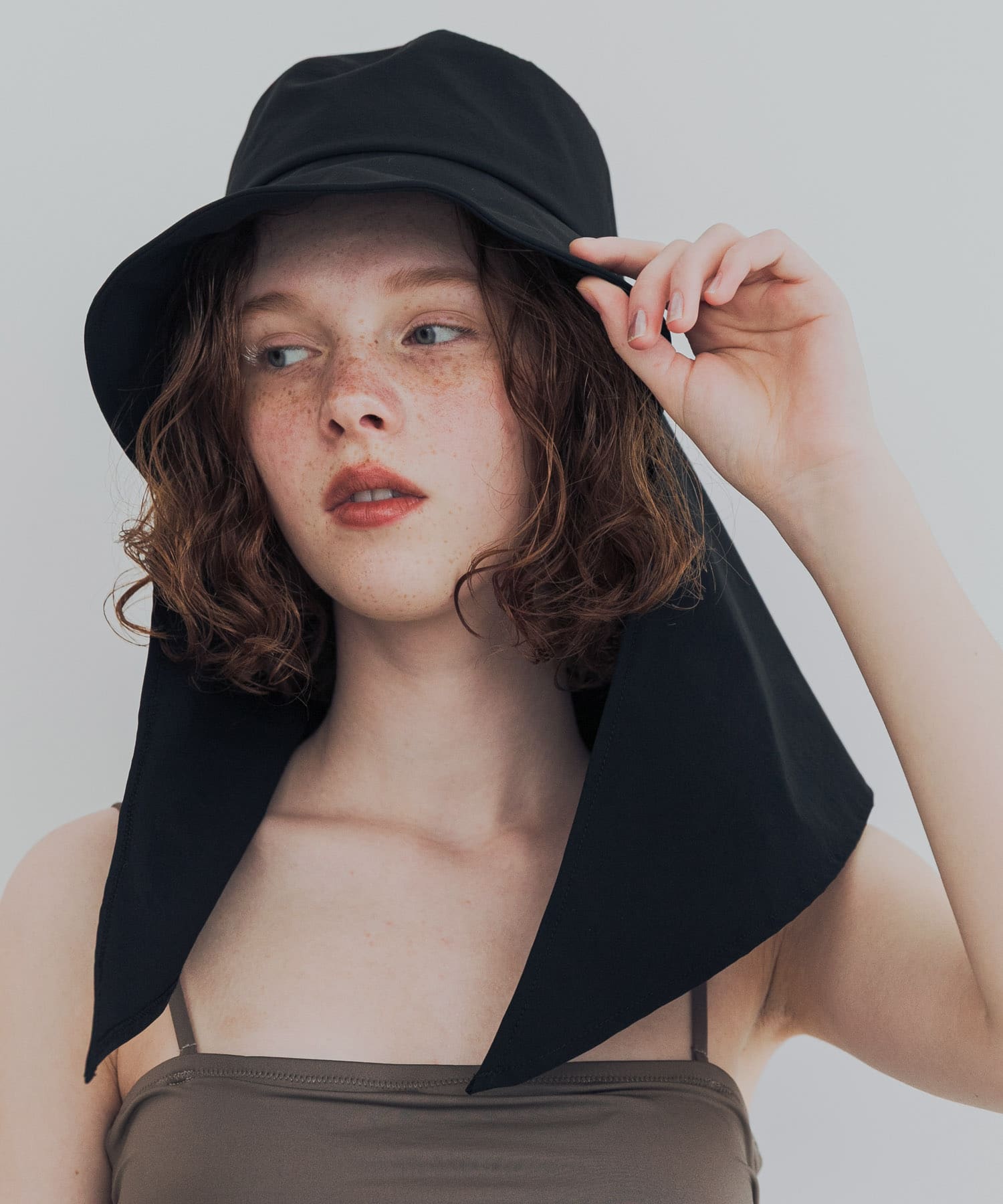 SUN HAT BLACK -