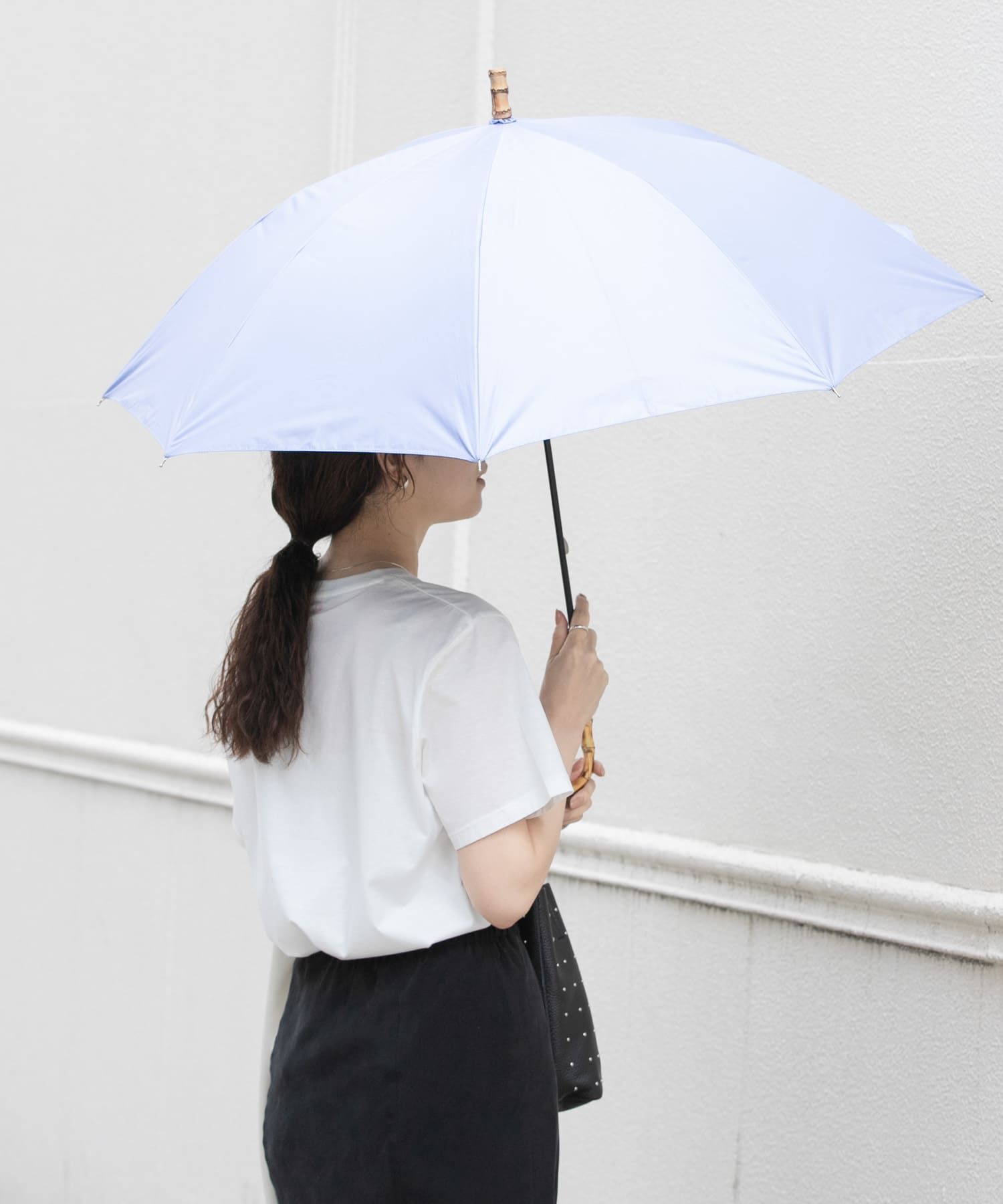 晴雨兼用バンブーアンブレラ BLUE -