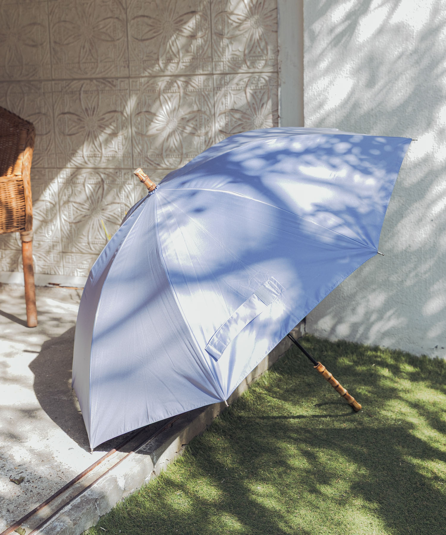 晴雨兼用バンブーアンブレラ