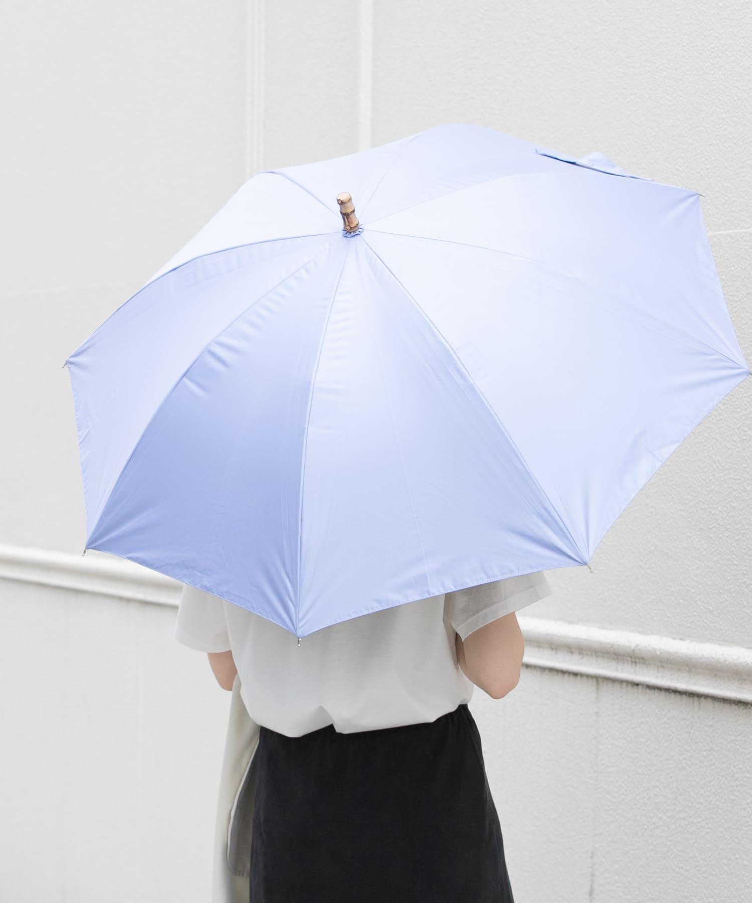 晴雨兼用バンブーアンブレラ BLUE -