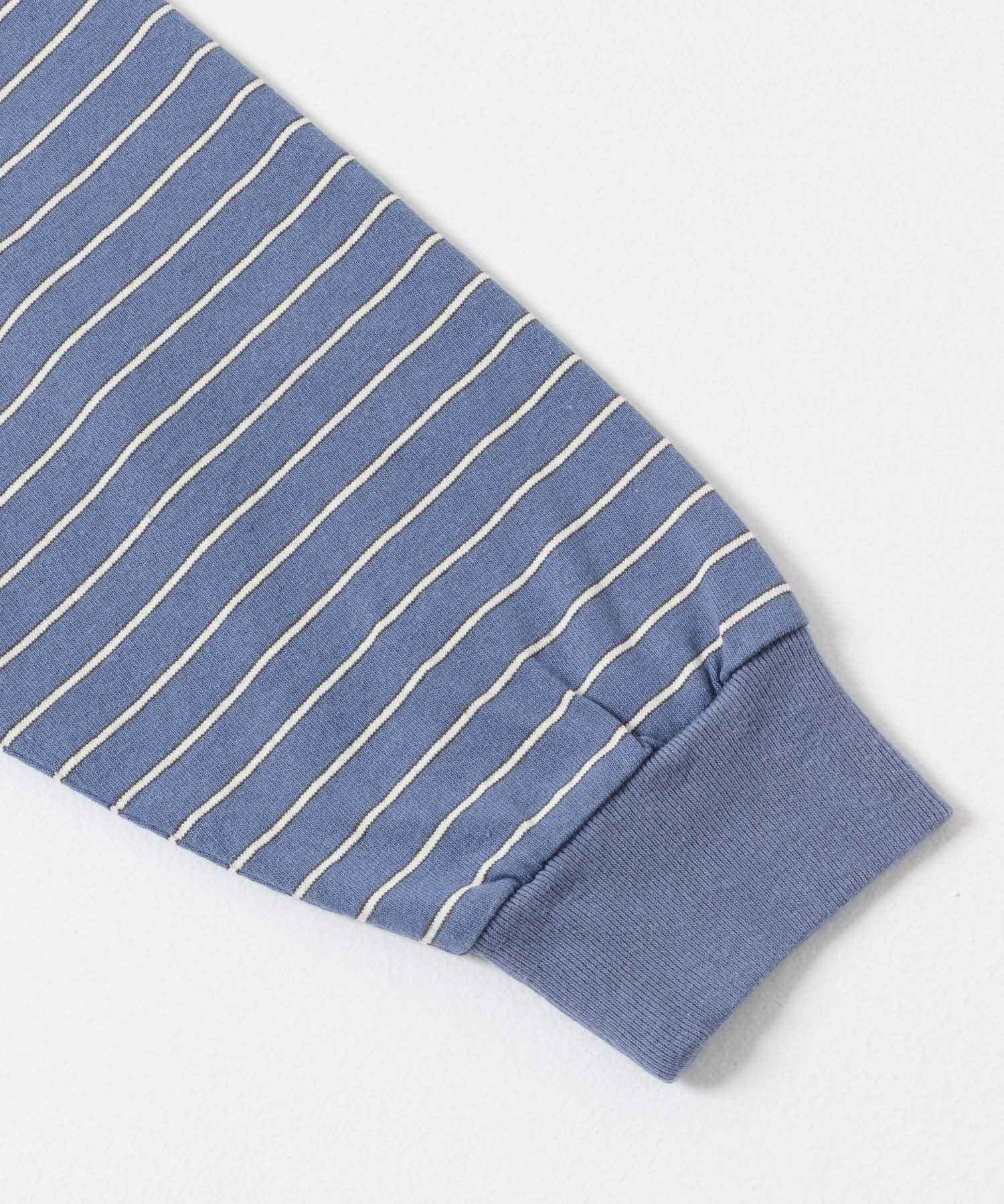 MULTI BORDER T-SHIRTS BLUE M