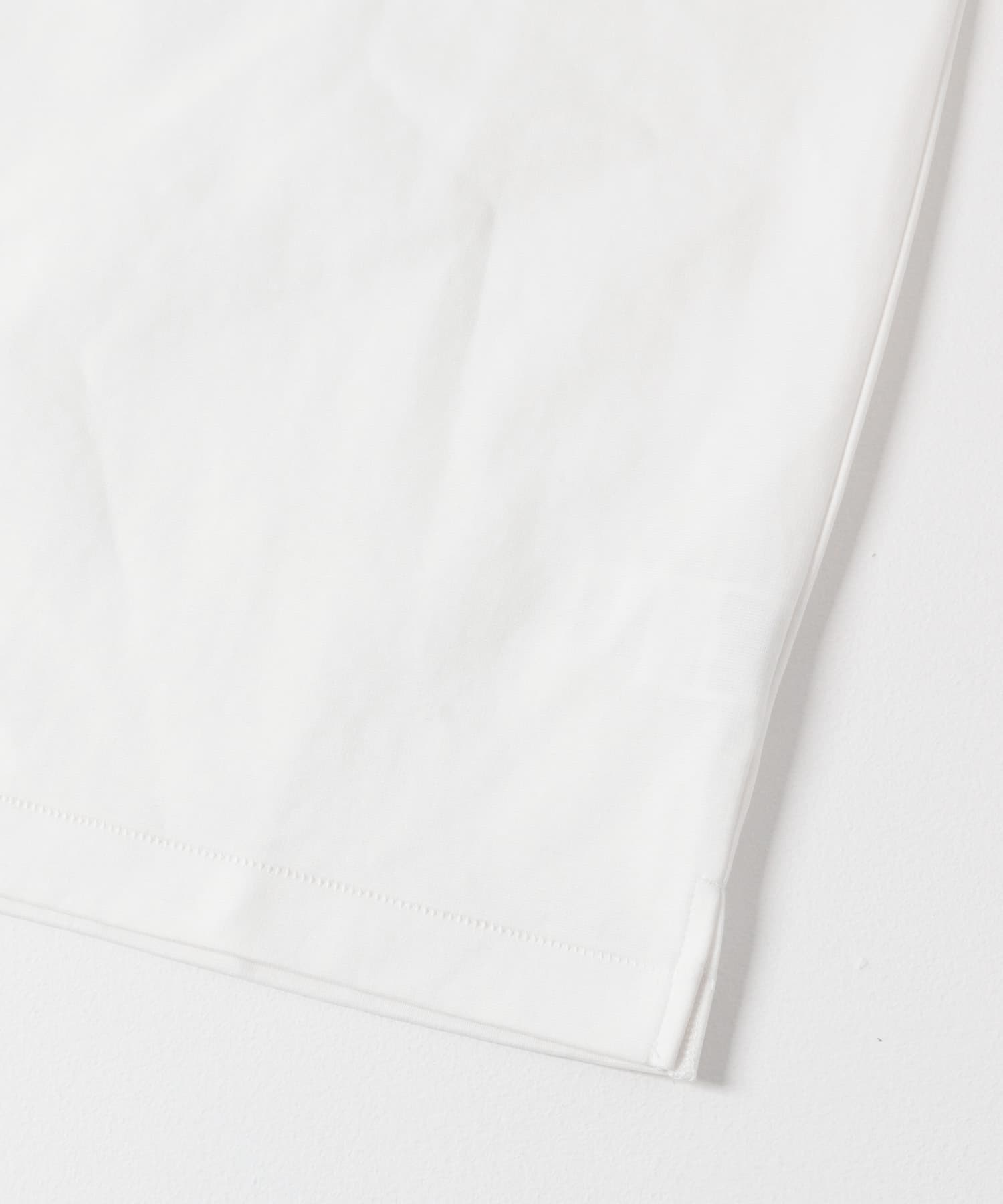COTTON NYLON SMOOTHY LONG-SLEEVE WHITE S