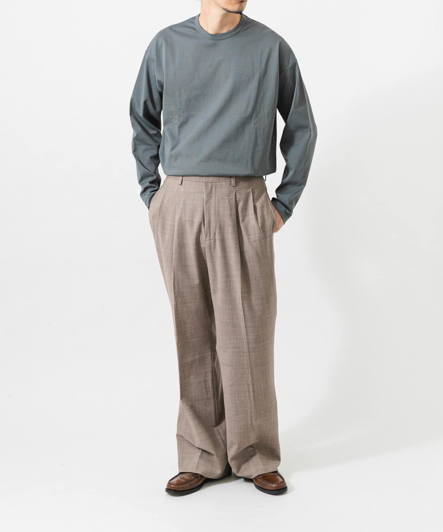 身長：180cm サイズ：L