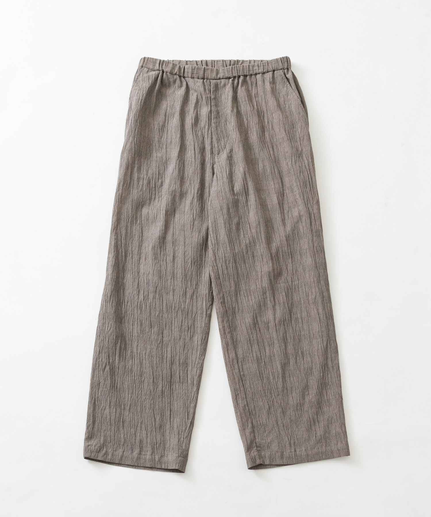 CRINKLE WIDE EASY PANTS