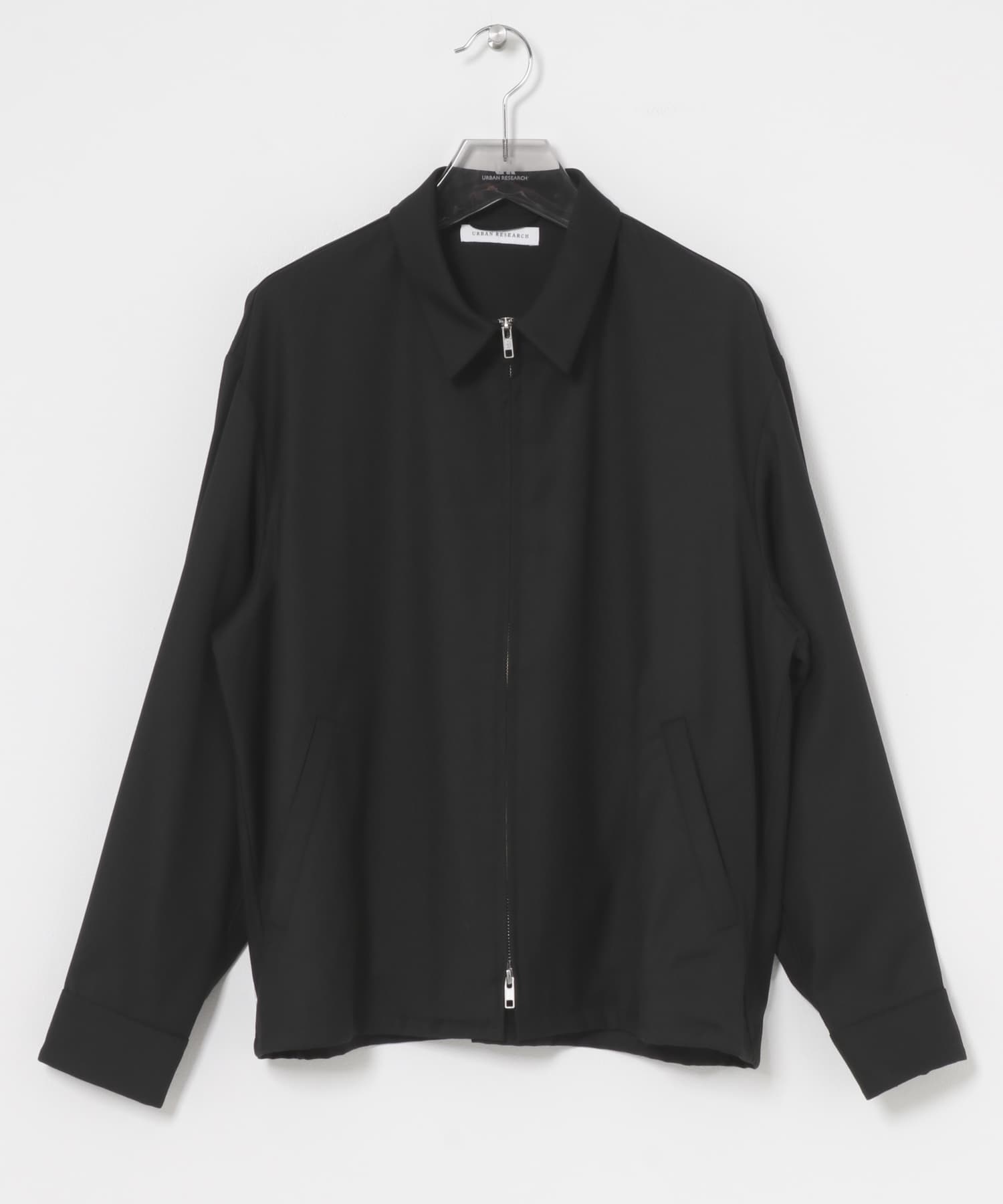 WOOL BLEND SPORTS JACKET BLACK M