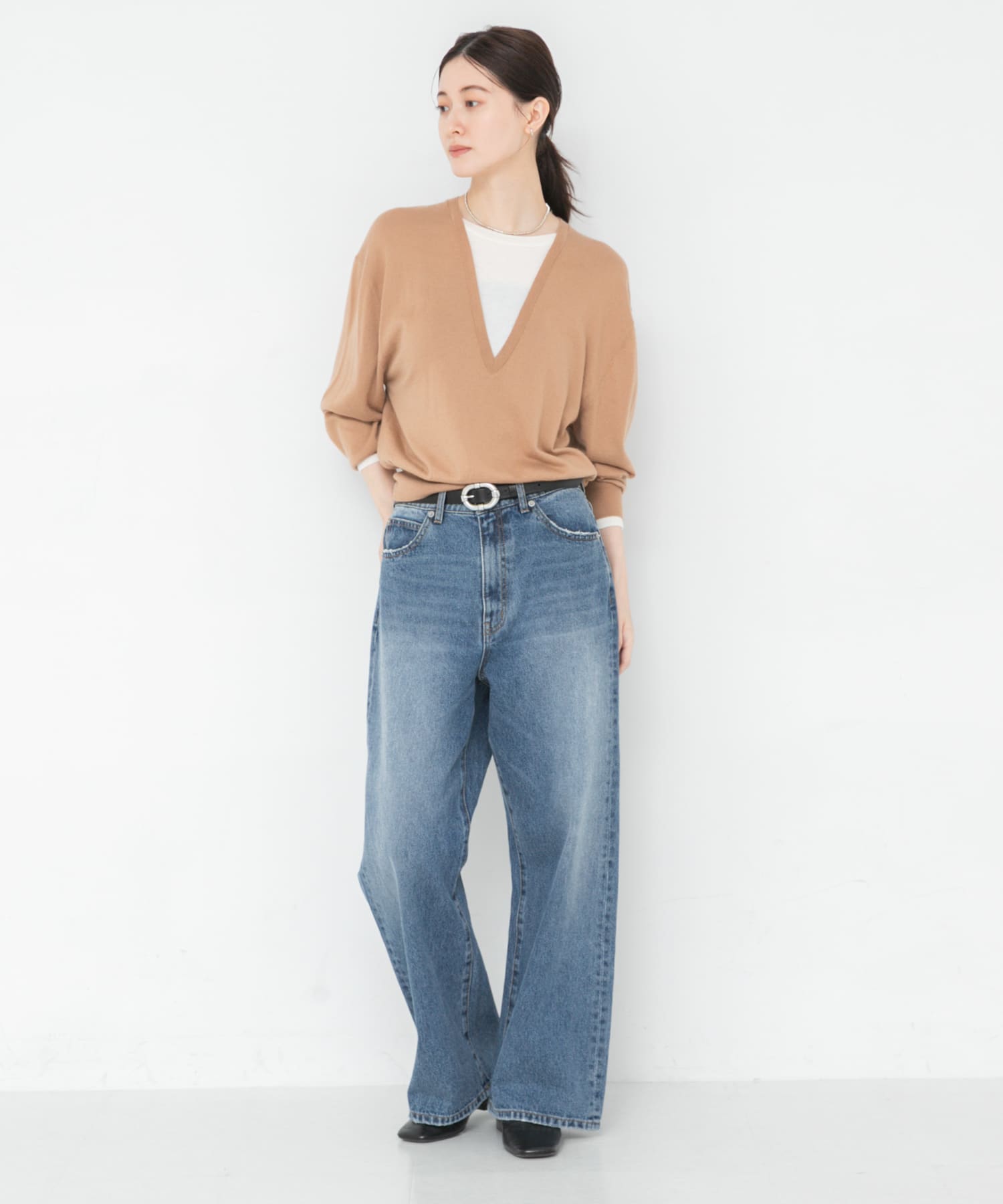 別注』PICCADILLY×URBAN RESEARCH デニムストレートパンツ(36 LT