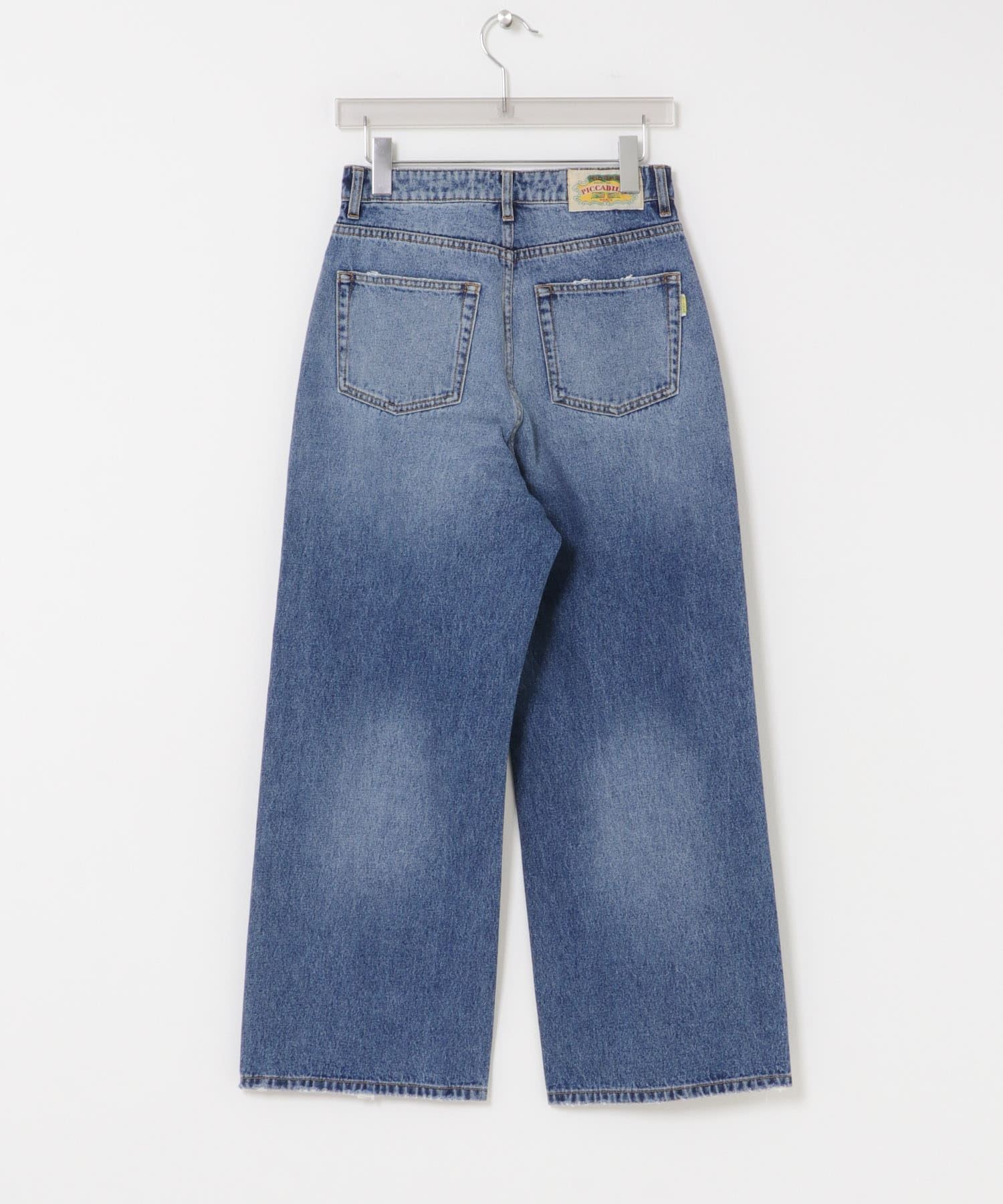 別注』PICCADILLY×URBAN RESEARCH デニムストレートパンツ(36 LT GRAY