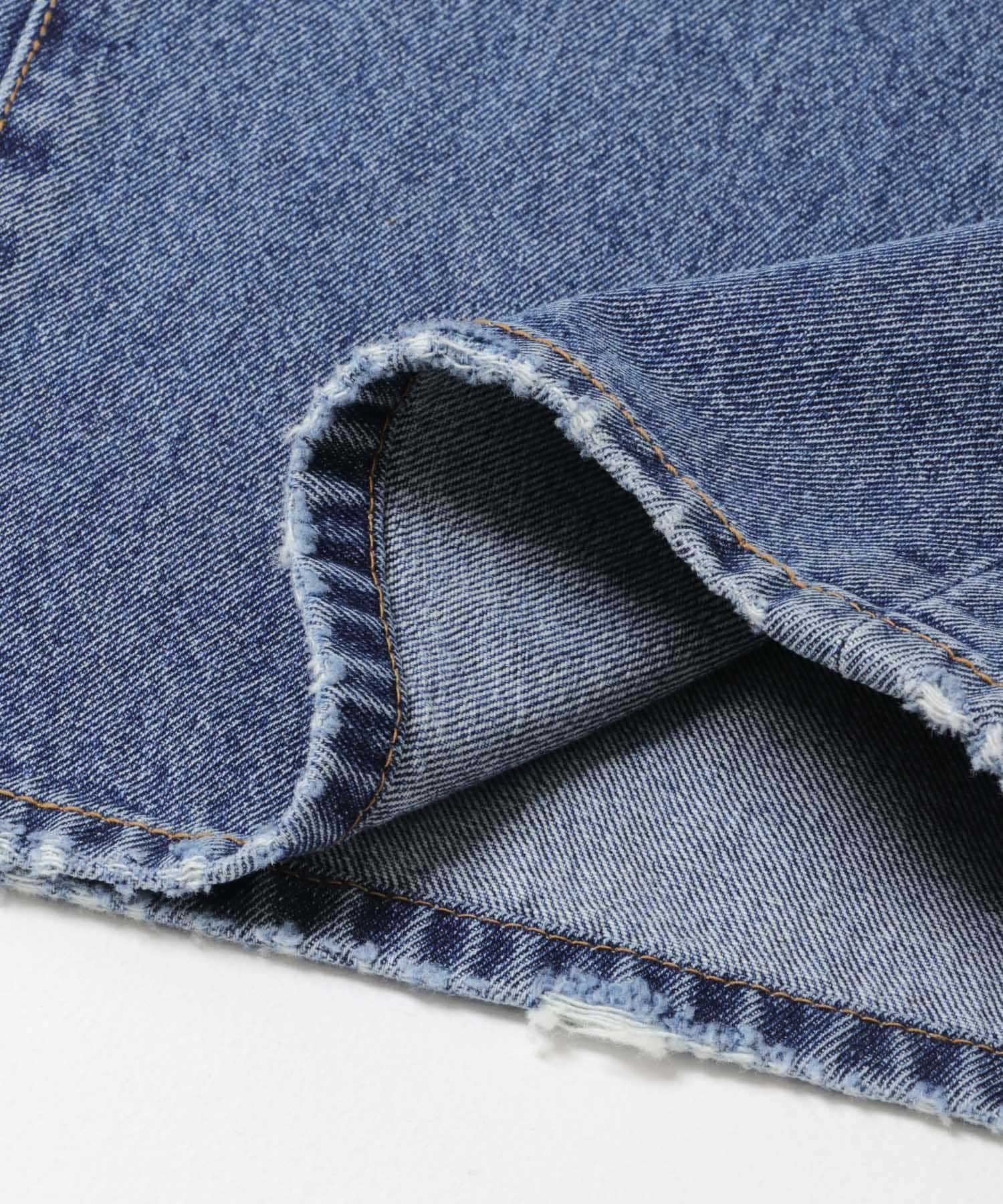 別注』PICCADILLY×URBAN RESEARCH デニムストレートパンツ(36 LT GRAY