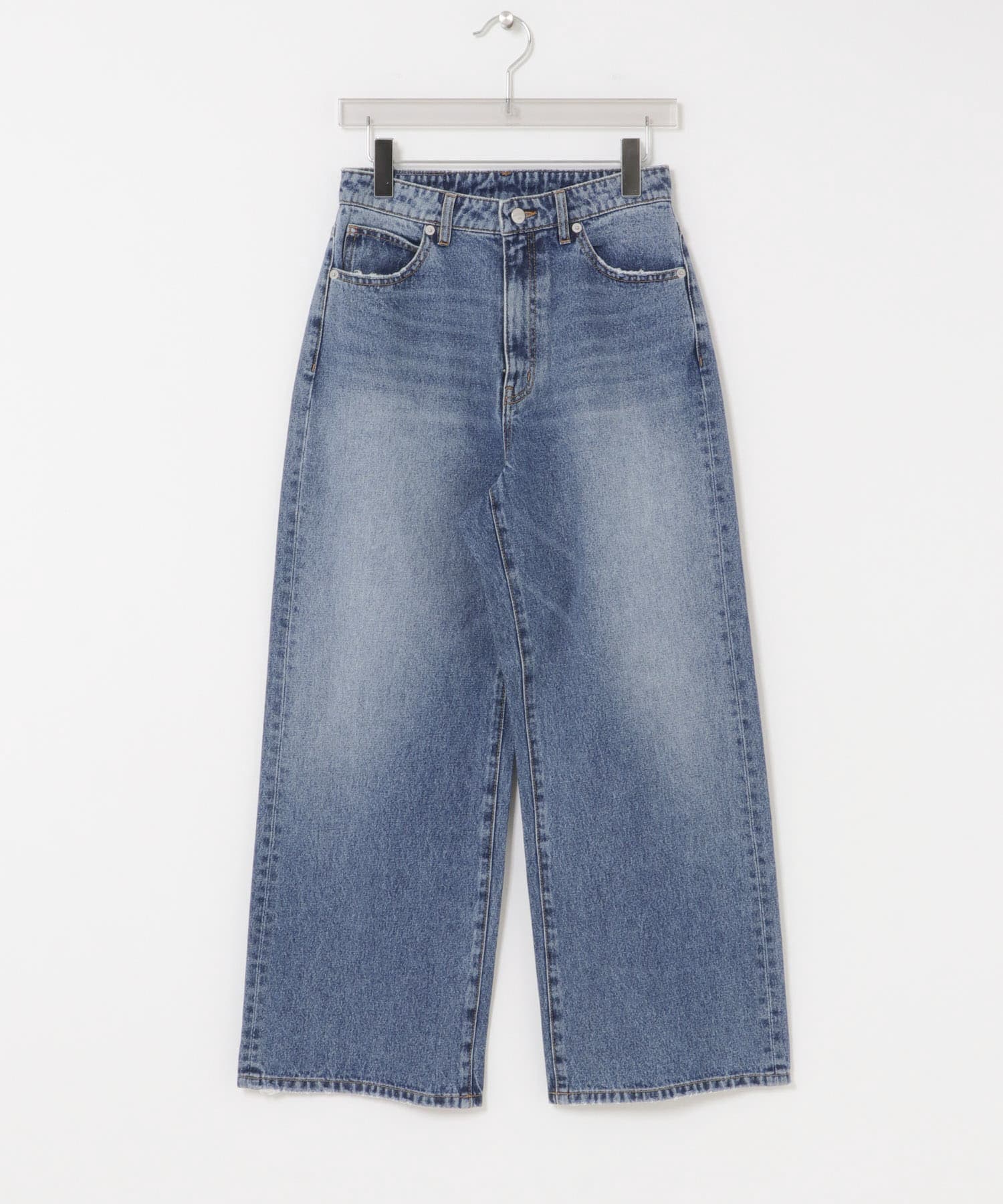 別注』PICCADILLY×URBAN RESEARCH デニムストレートパンツ(36 LT GRAY