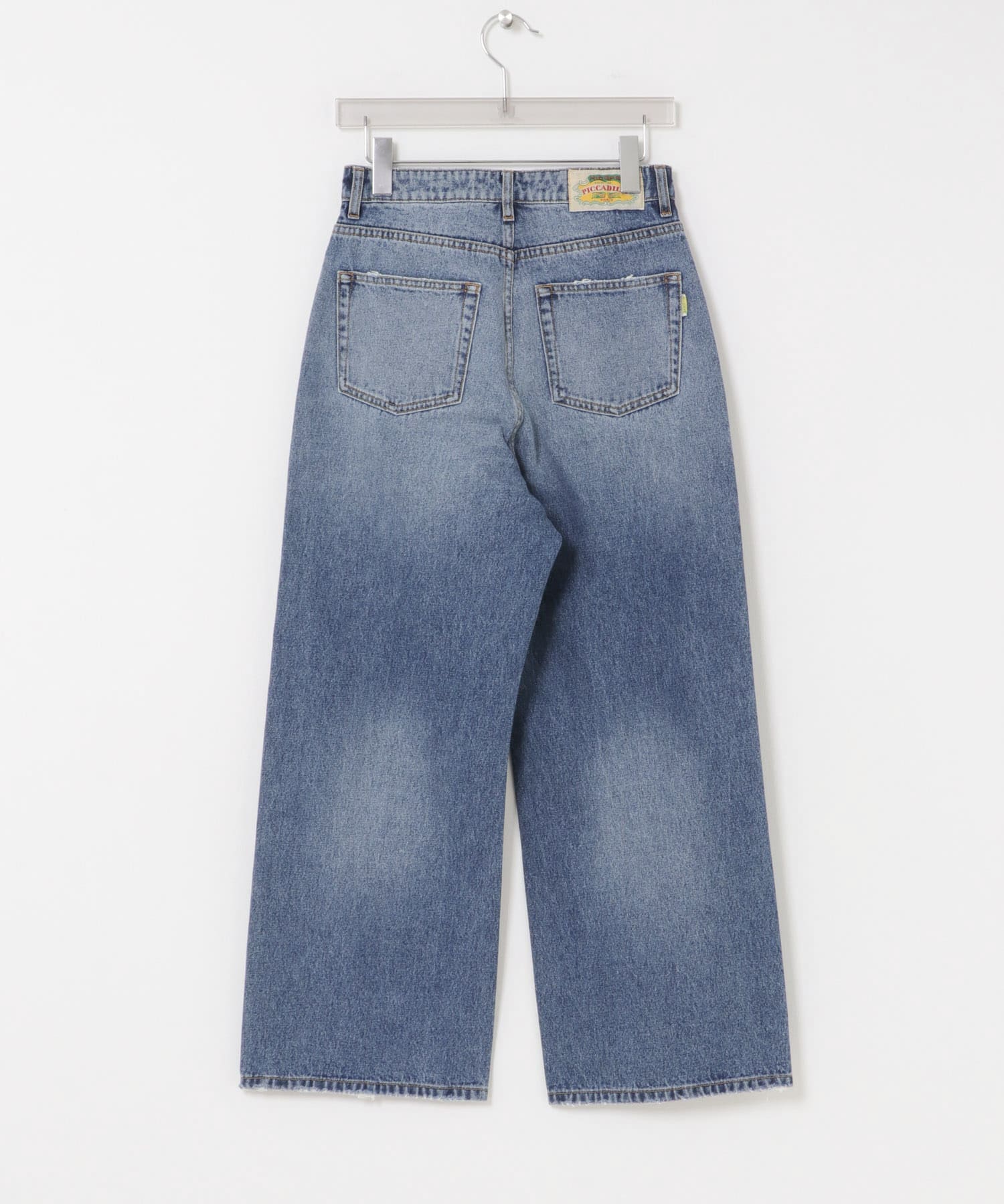 『別注』PICCADILLY×URBAN RESEARCH　デニムストレートパンツ LT INDIGO 36