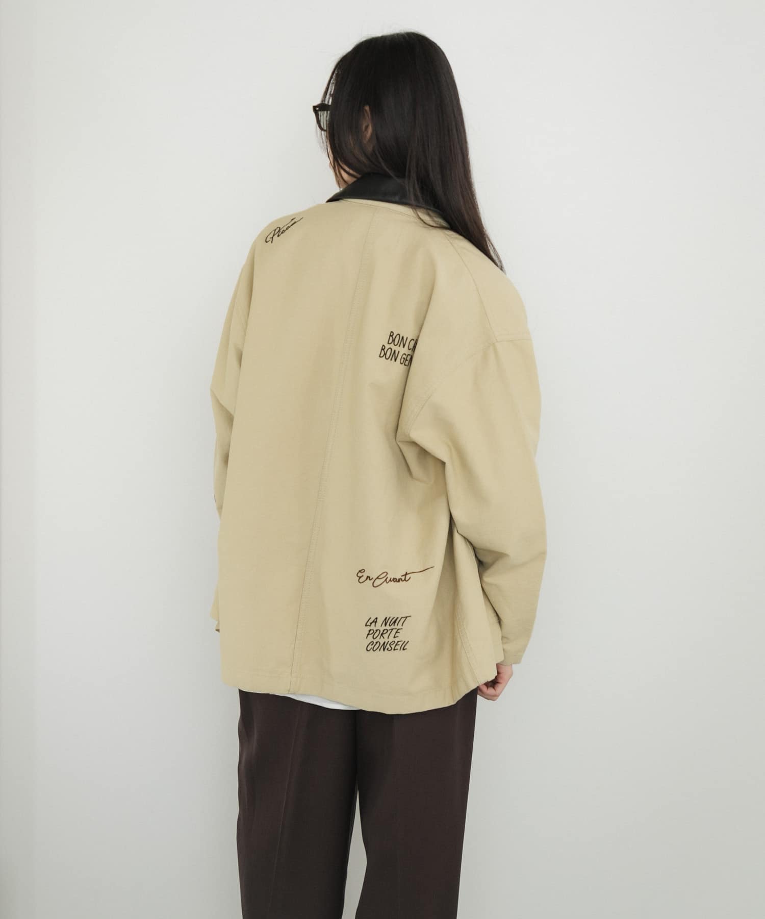 別注』PICCADILLY×URBAN RESEARCH 刺繍カバーオール(Free BEIGE