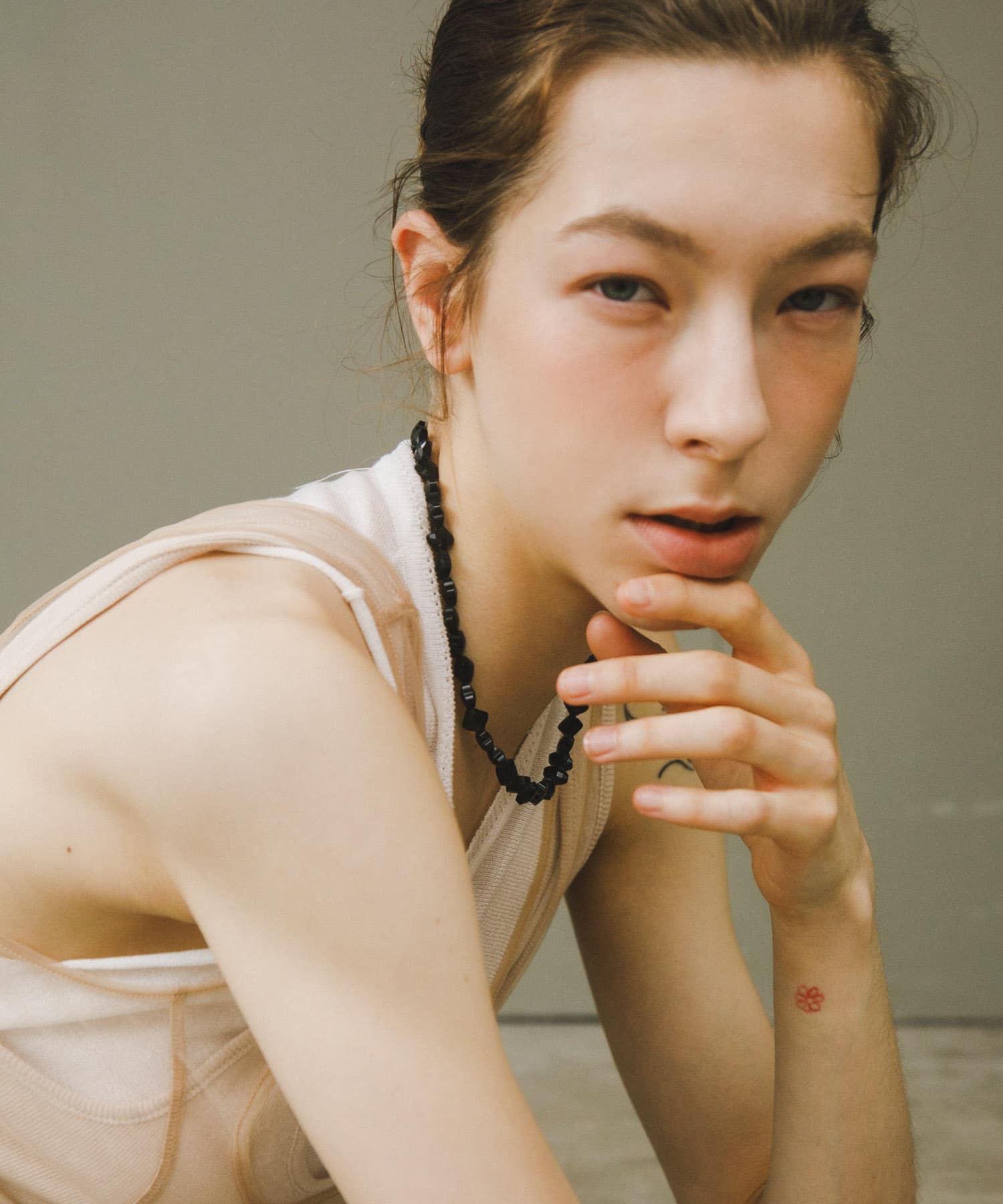 decor『デコール』　FLOWER GEM NECKLACE