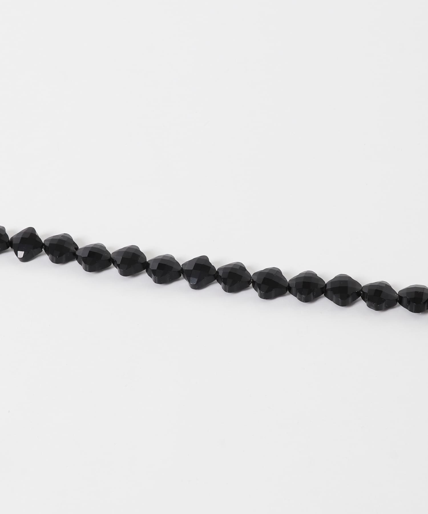 decor『デコール』　FLOWER GEM NECKLACE BLACK -