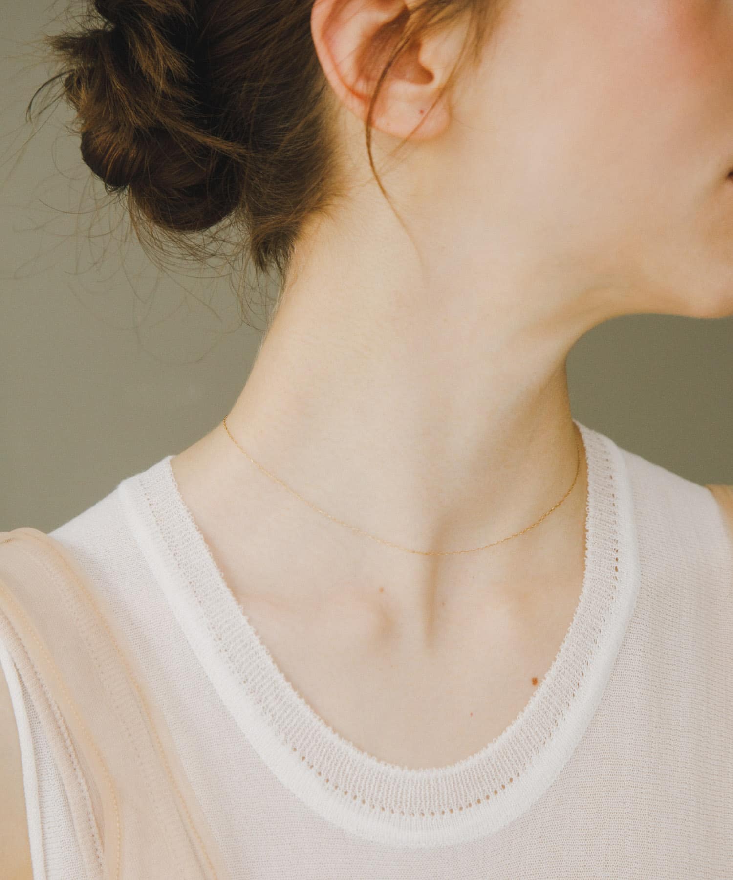 decor『デコール』 K18 SKIN NECKLACE(- GOLD): アクセサリー｜URBAN
