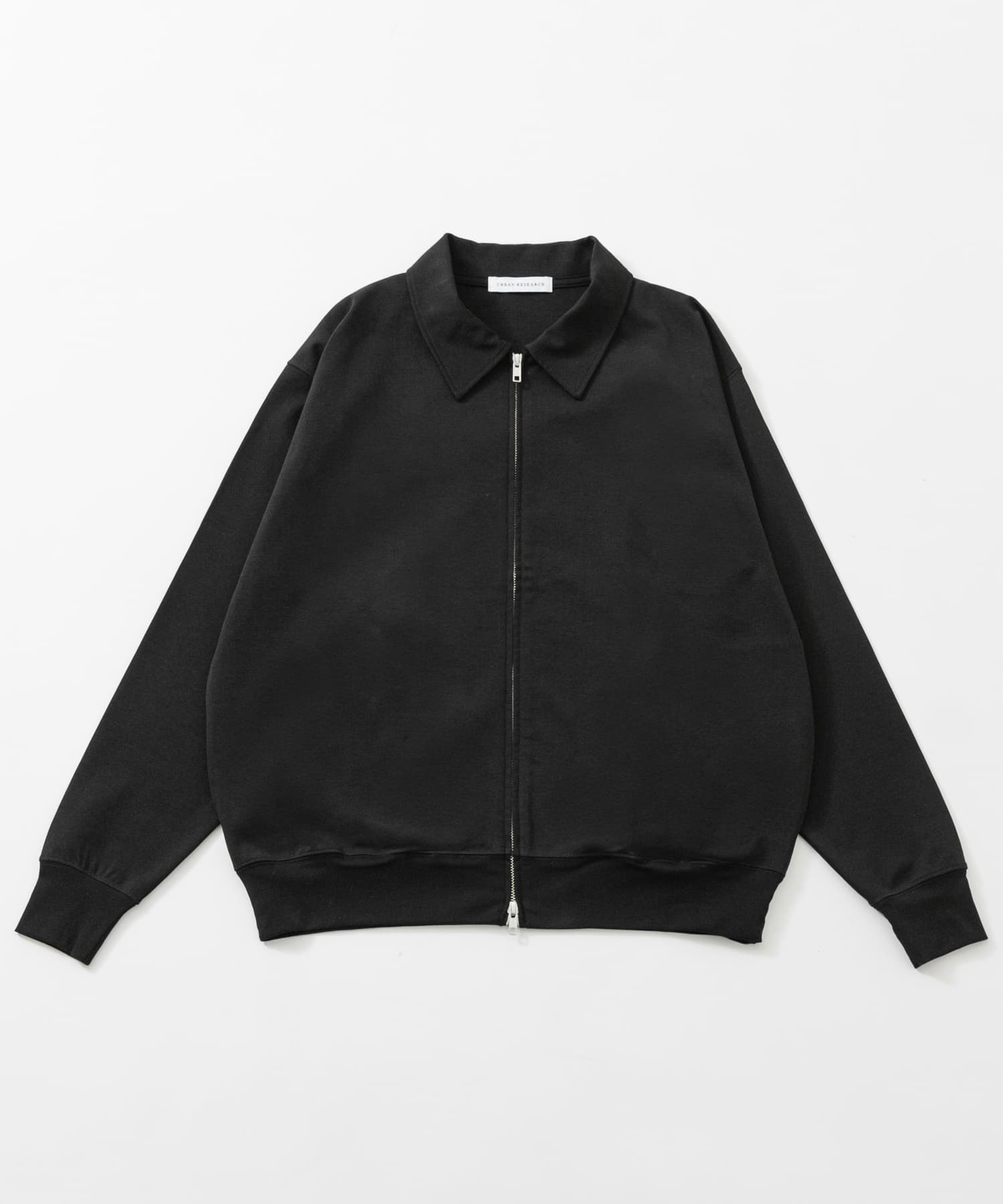 STRETCH PONTE ZIP BLOUSON(M CHARCOAL): アウター｜URBAN RESEARCH
