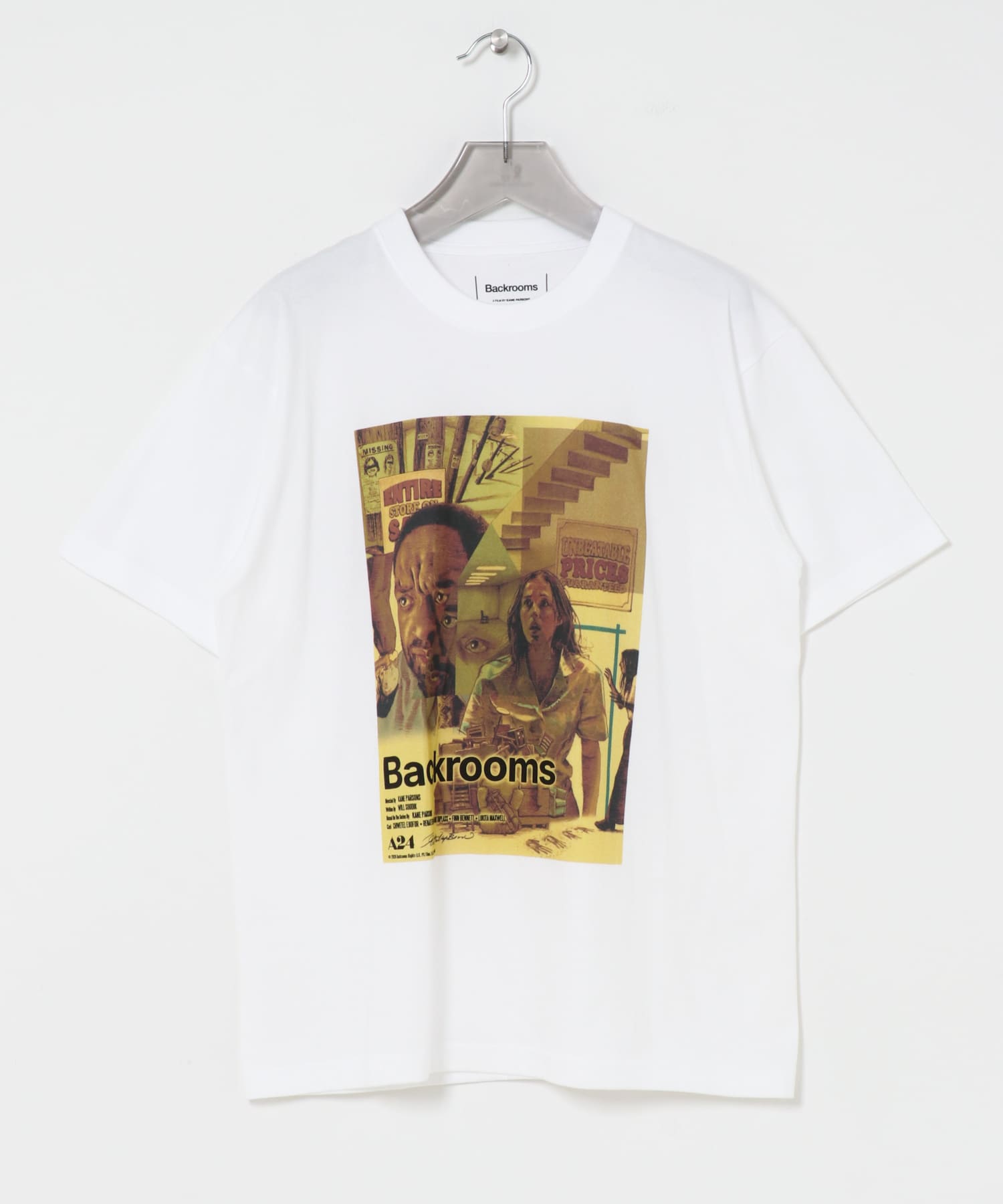 URBAN RESEARCH×Backrooms×A24　Backrooms T-SHIRTS