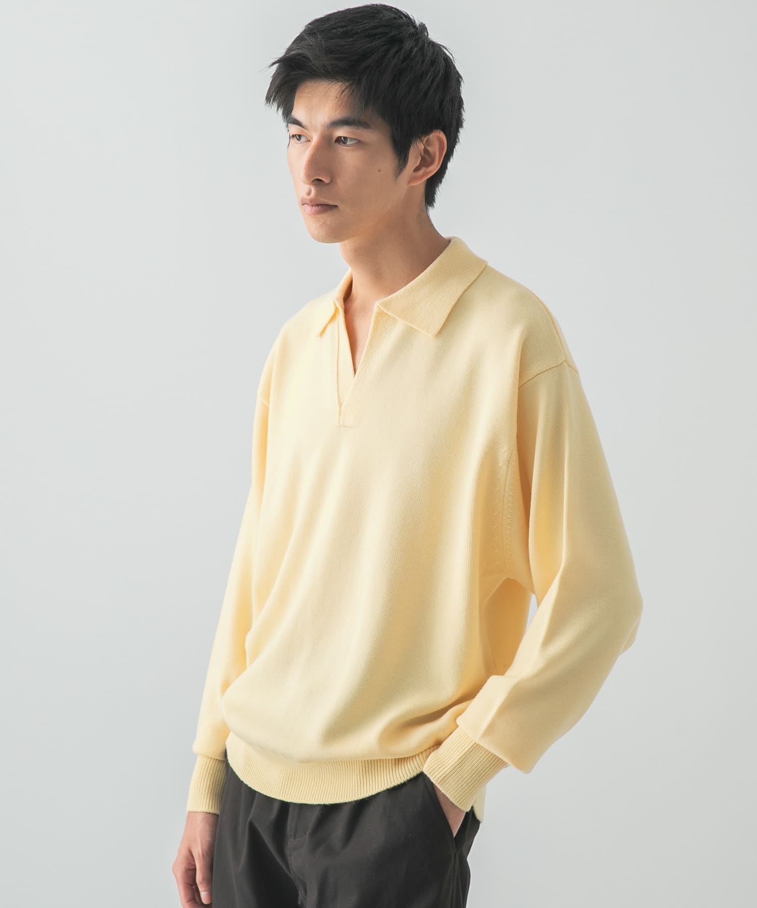 CASHFEEL MID SKIPPER KNIT