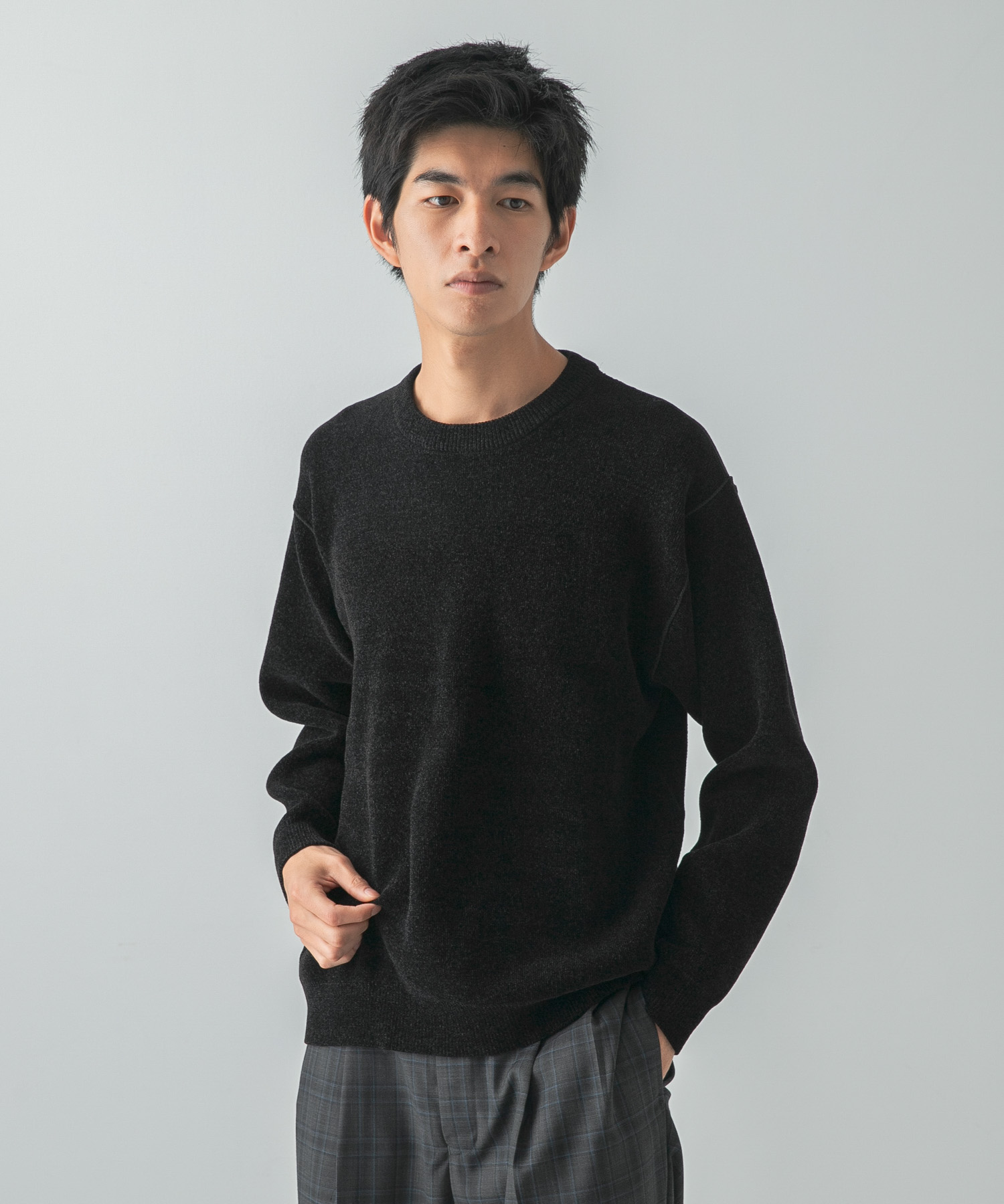 CASHFEEL MID CREW-NECK KNIT(M GREEN): トップス｜URBAN RESEARCH公式