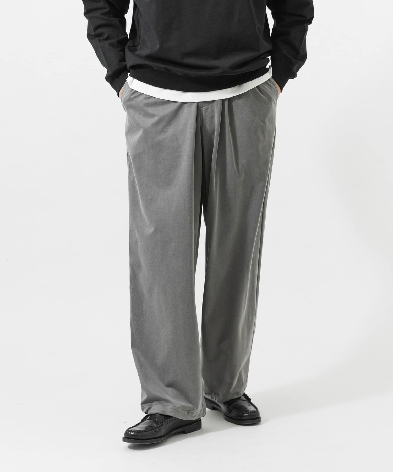 WASHABLE CUPRO EASY PANTS