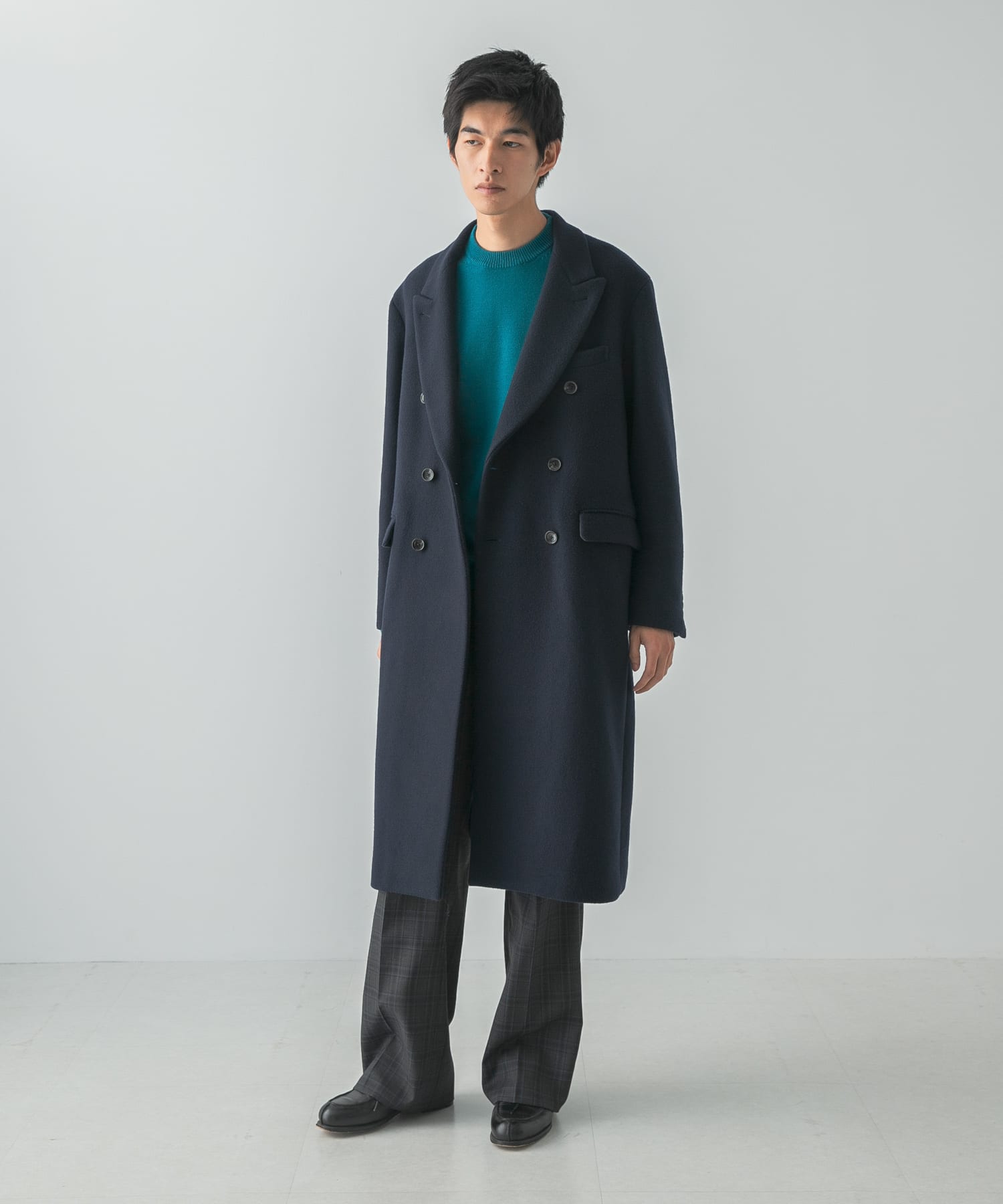 WOOL DOUBLE CHESTER COAT(S D NAVY): アウター｜URBAN RESEARCH公式