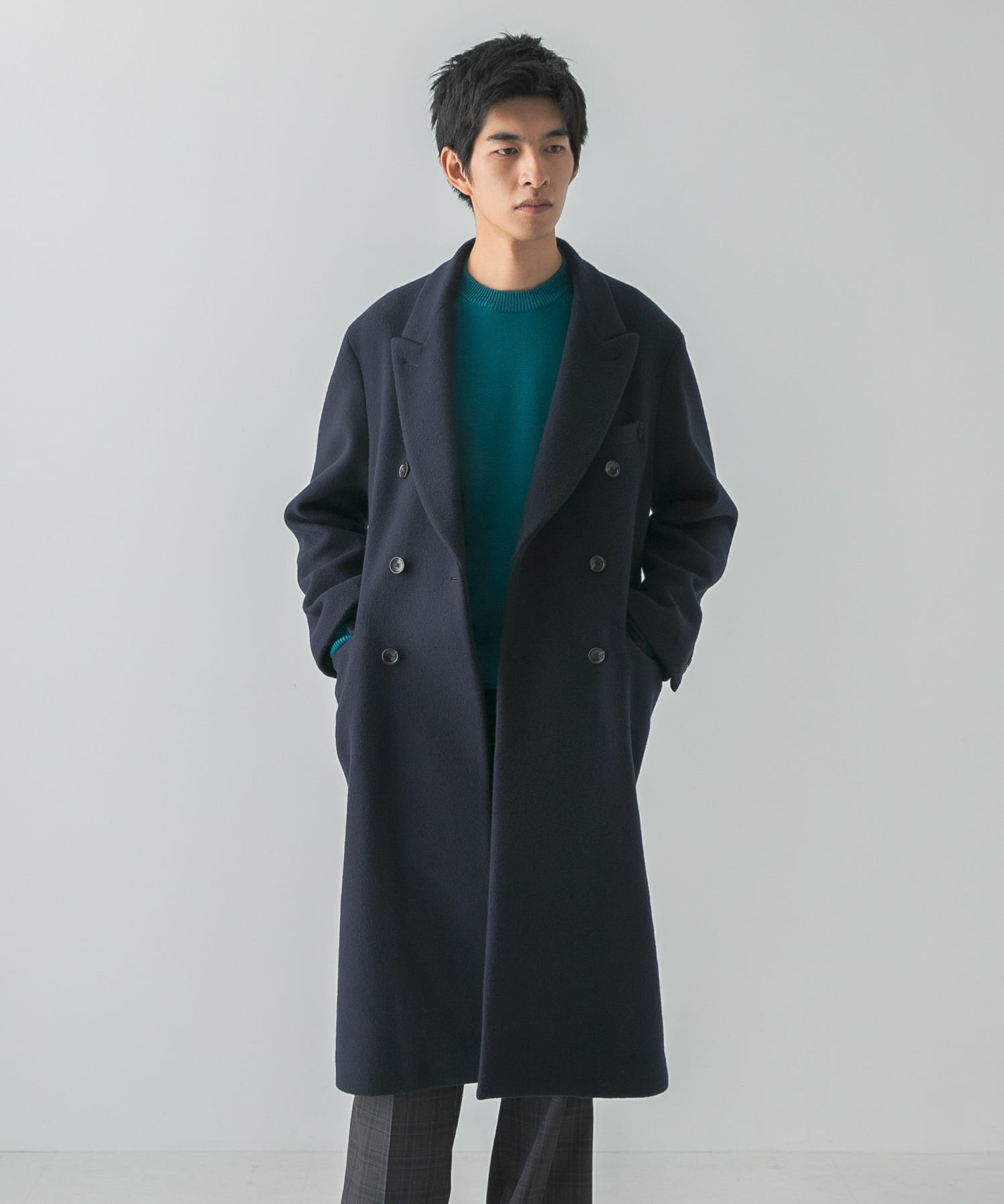 WOOL DOUBLE CHESTER COAT(S D NAVY): アウター｜URBAN RESEARCH公式
