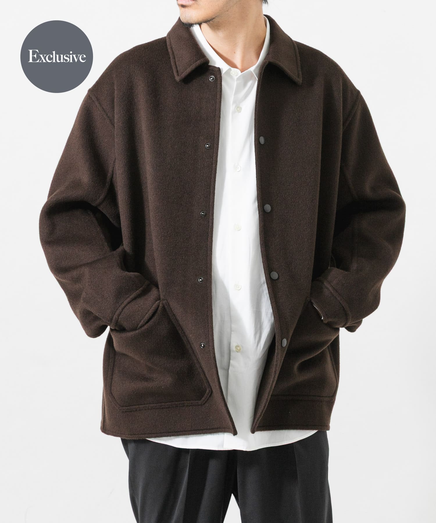 『別注』FRAIZZOLI×URBAN RESEARCH　REVER COVERALL JACKET