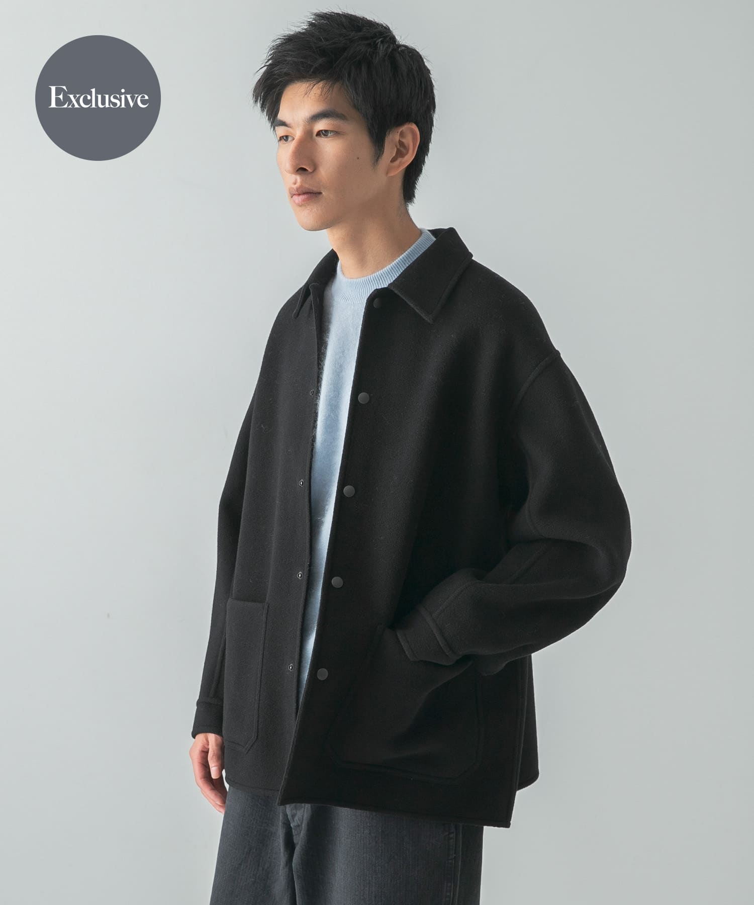 『別注』FRAIZZOLI×URBAN RESEARCH　REVER COVERALL JACKET