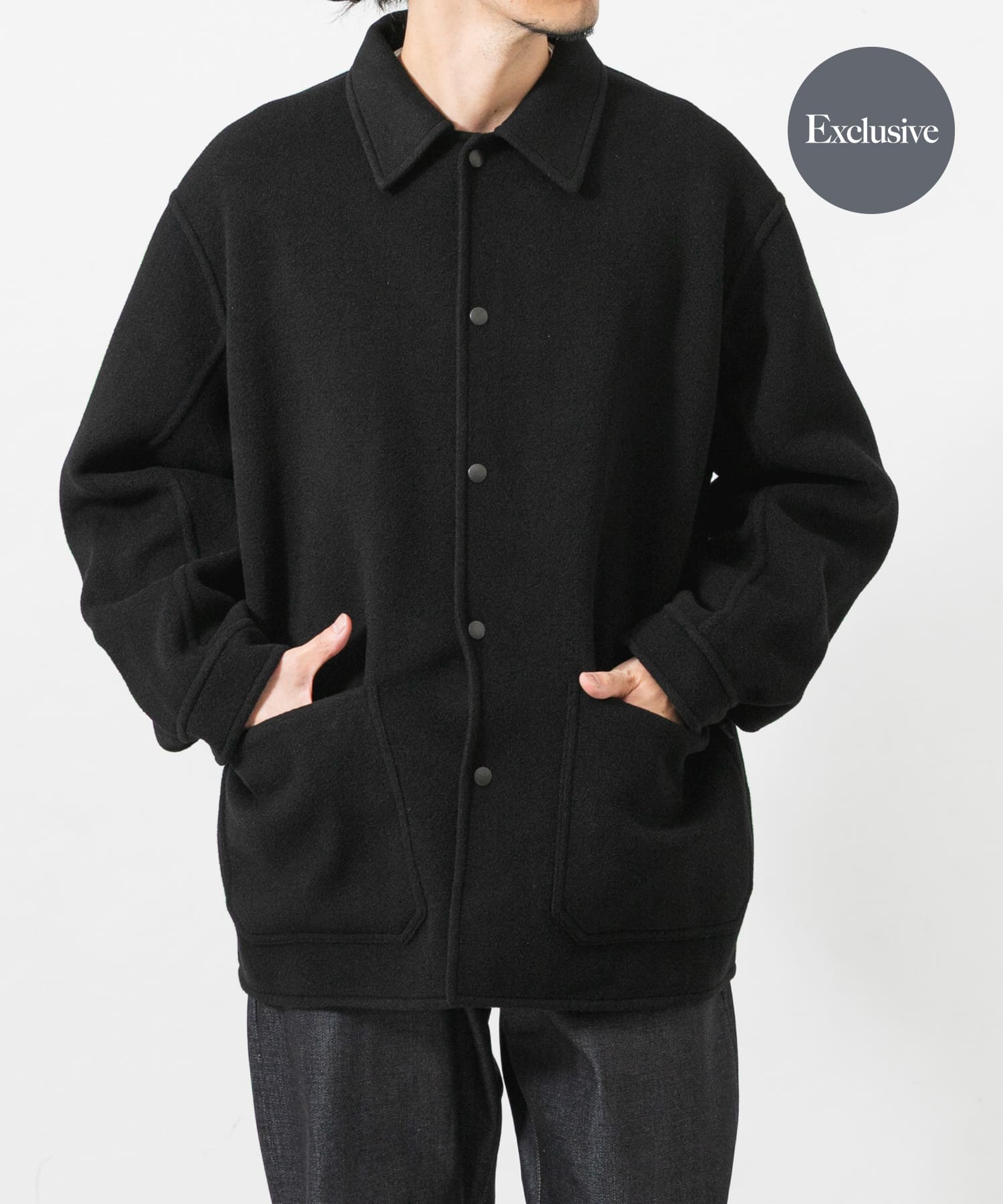 別注』FRAIZZOLI×URBAN RESEARCH REVER COVERALL JACKET(46 BROWN