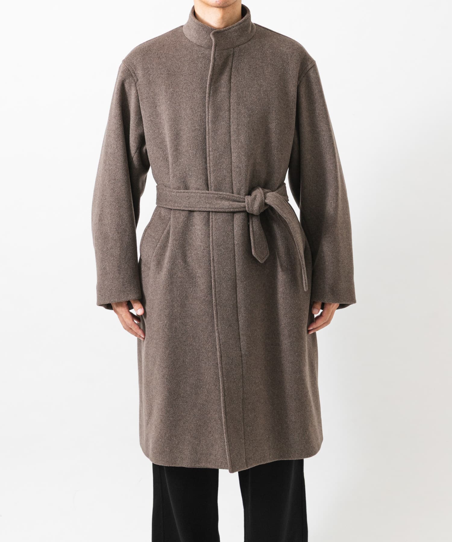 WOOL STAND COLLAR COAT(M BLACKCHECK): アウター｜URBAN RESEARCH公式